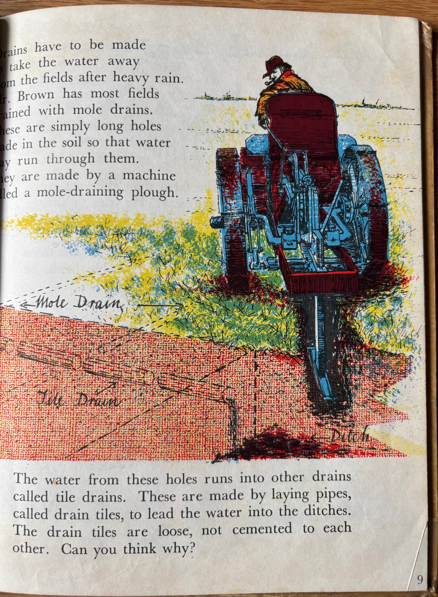 Barbara Lambourne HOME FARM AT WORK Chatto & Windus FARMING ART 1957 Schools Book