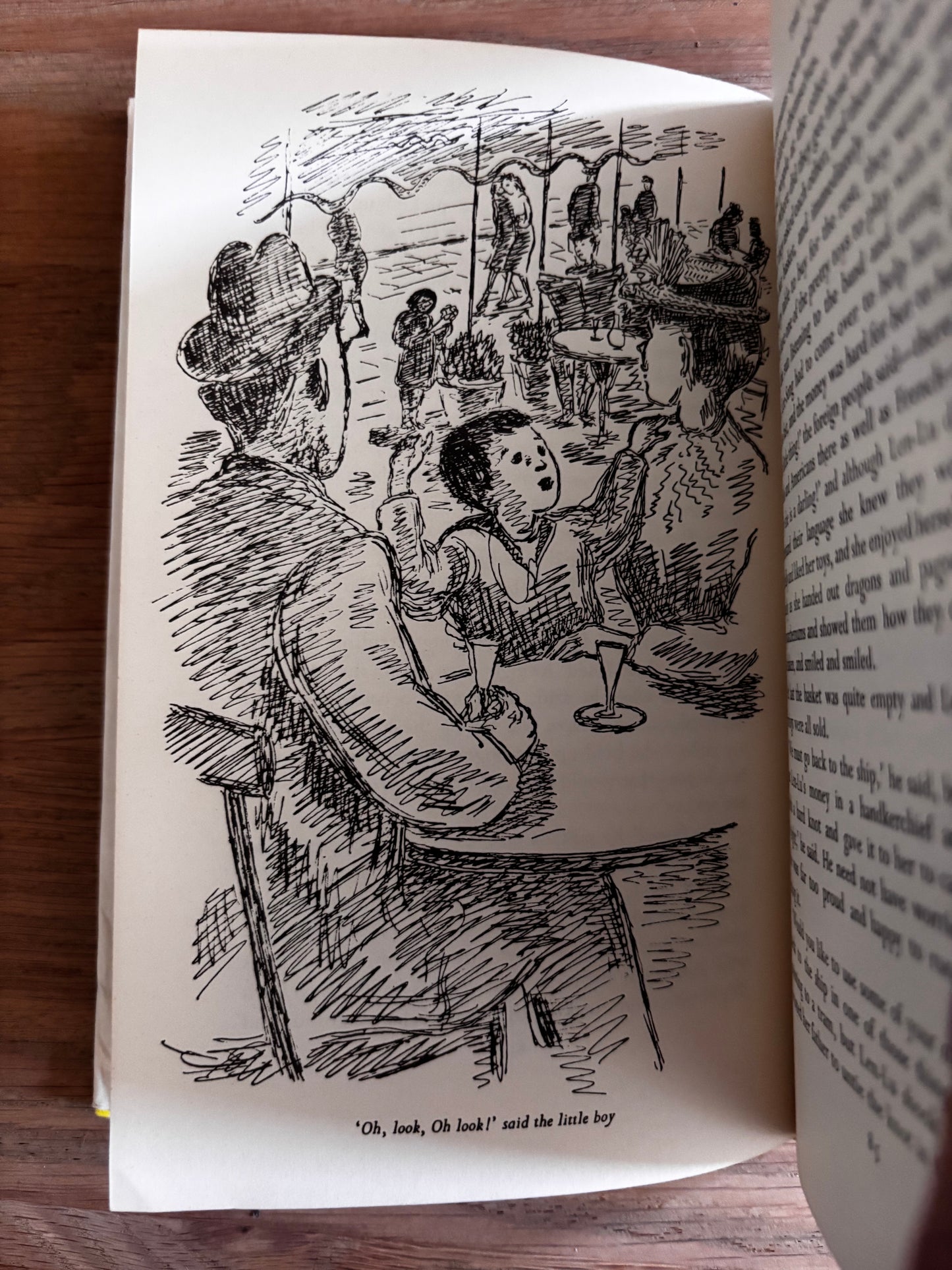 Trekkie Ritchie THE TREASURE OF LI-PO Alice Ritchie 1968 Reprint New Edition ILLUSTRATED Hogarth