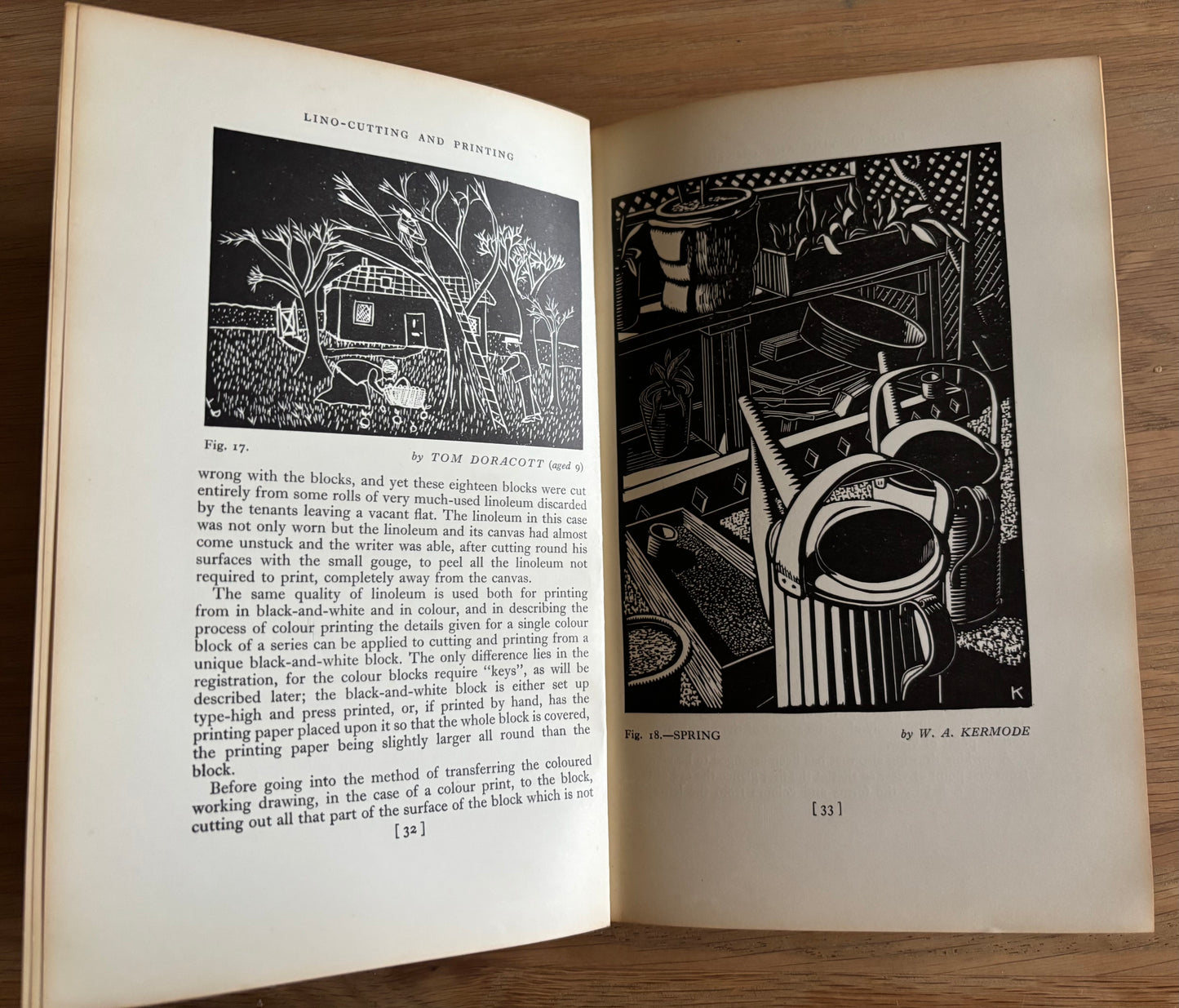 Claude Flight LINO CUTTING AND PRINTING Batsford 1934 CUTS Eileen Mayo Scarce Ed