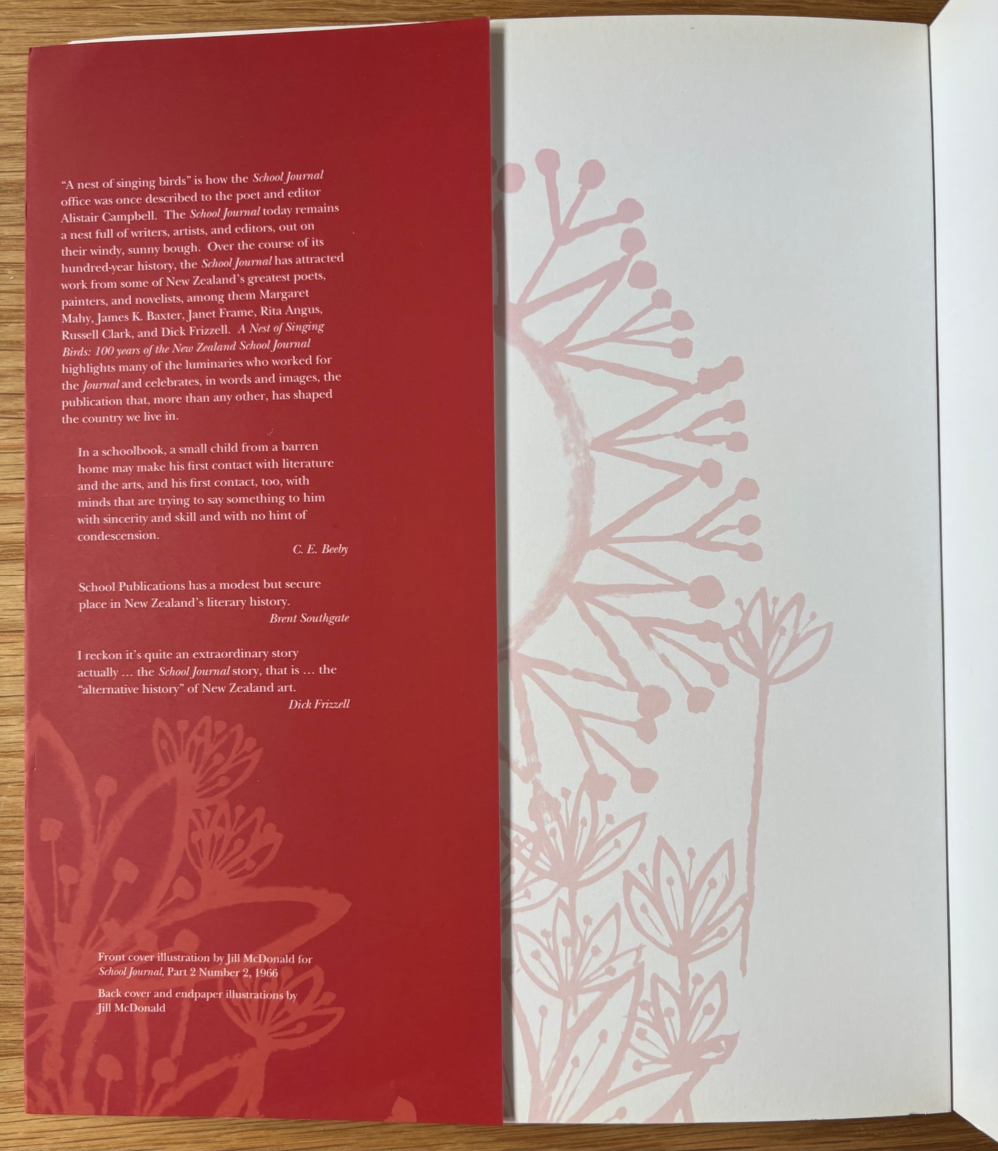 A NEST OF SINGING BIRDS New Zealand School Journal GREGORY O’ BRIEN Jill McDonald