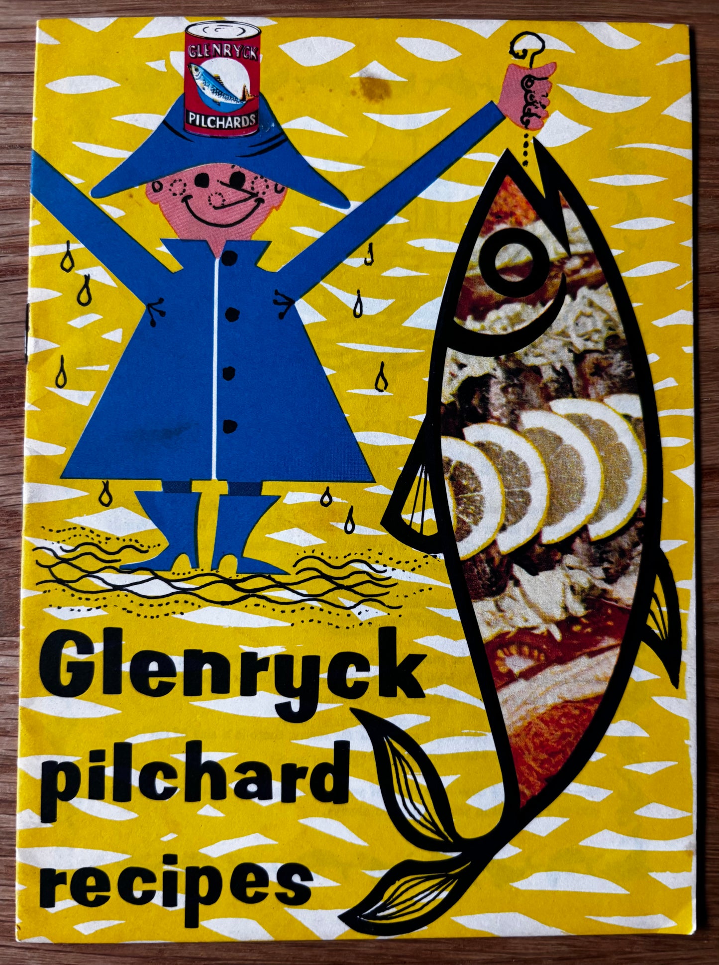 Vintage GLENRYCK PILCHARD FISH RECIPES Booklet Table Treats