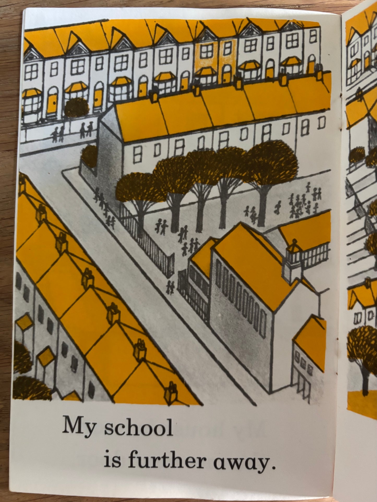 Jill McDonald FURTHER AND FURTHER 1968 METHUEN Beverley Randell Story Caption Book