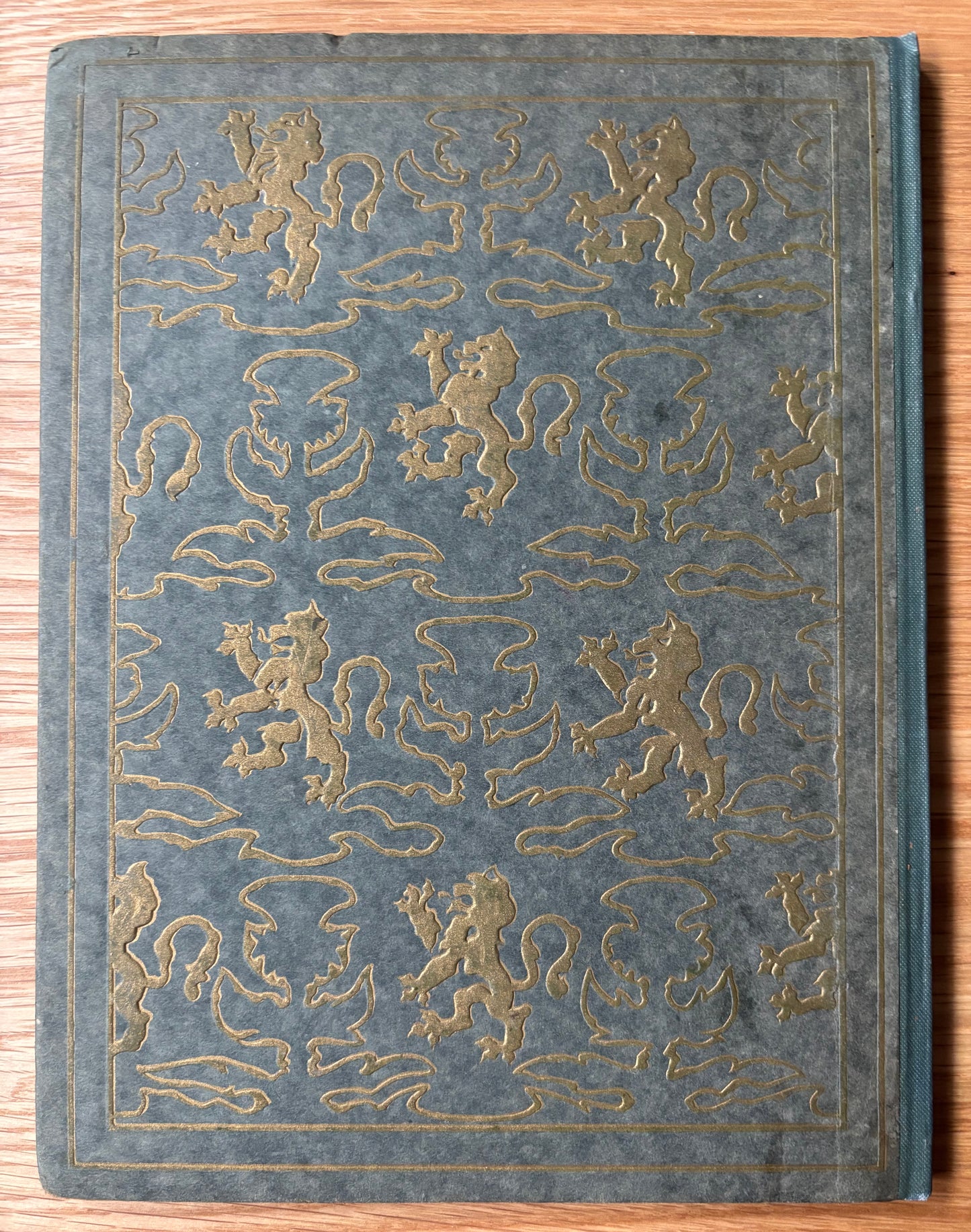 CELTIC POETRY WIND IN THE PINES John Duncan Art Nouveau 1922 Foulis SCOTTISH