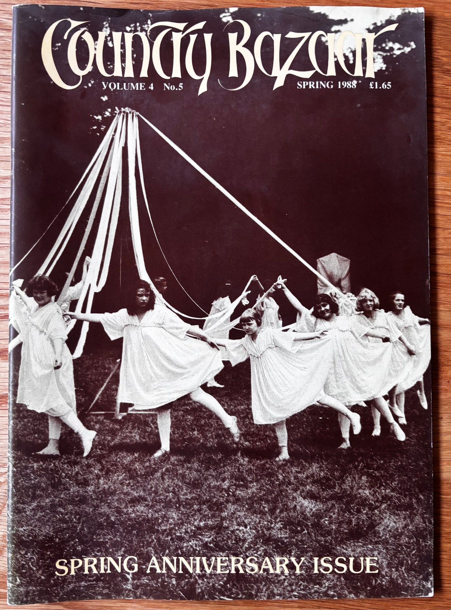 Vintage THE COUNTRY BAZAAR Magazine Spring 1988 Enviroment Ecology Primmy Chorley