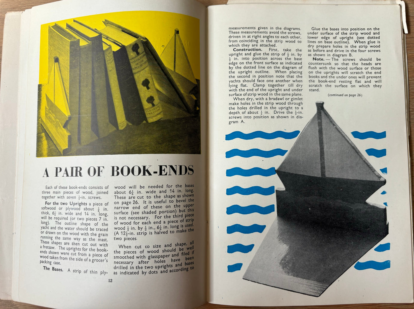 1950 ART AND CRAFT Magazine CHILD EDUCATION Vintage Sewing - transpontinebooks