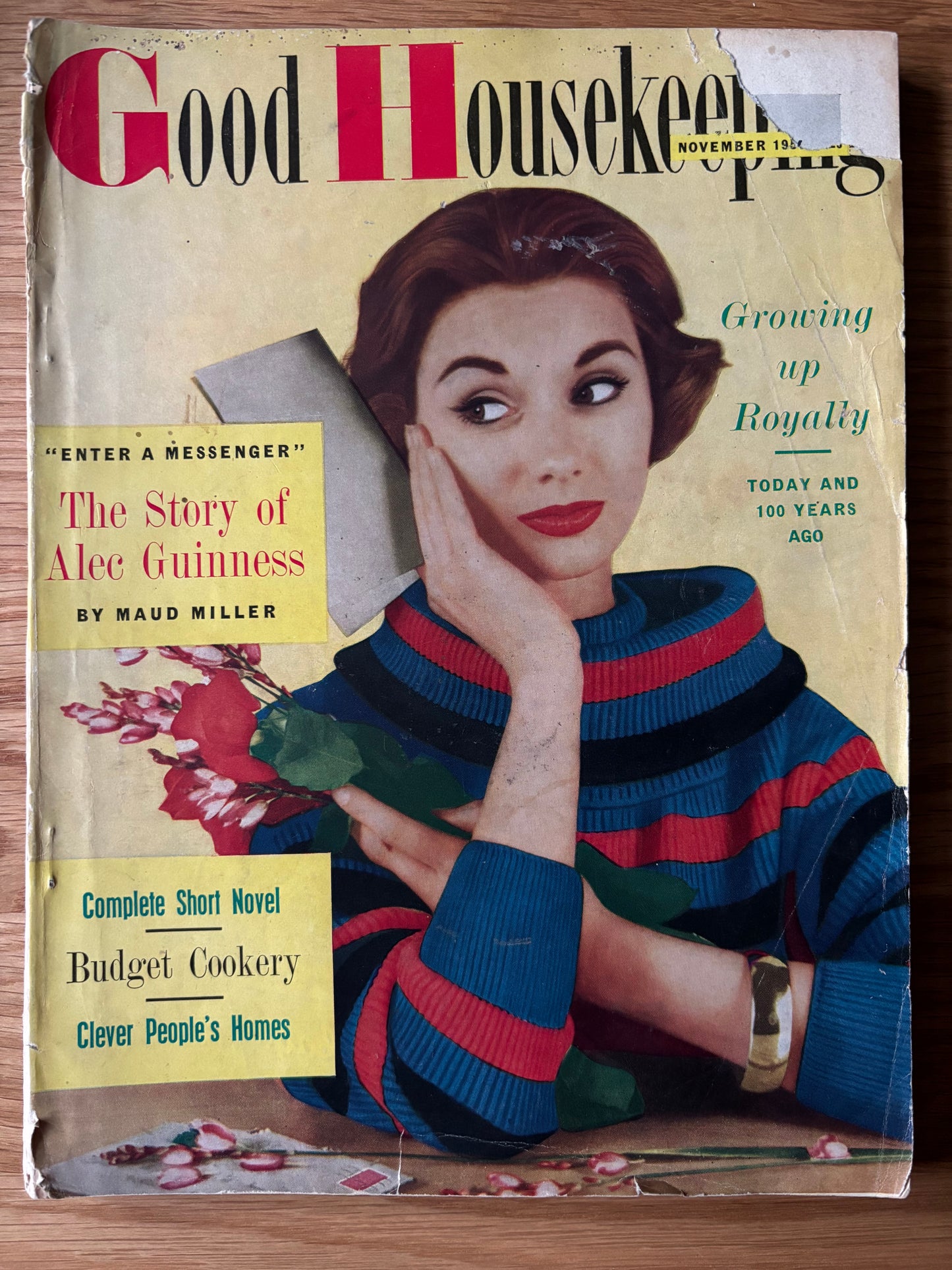GOOD HOUSEKEEPING Magazine NOVEMBER 1956 FASHION Recipes Ads