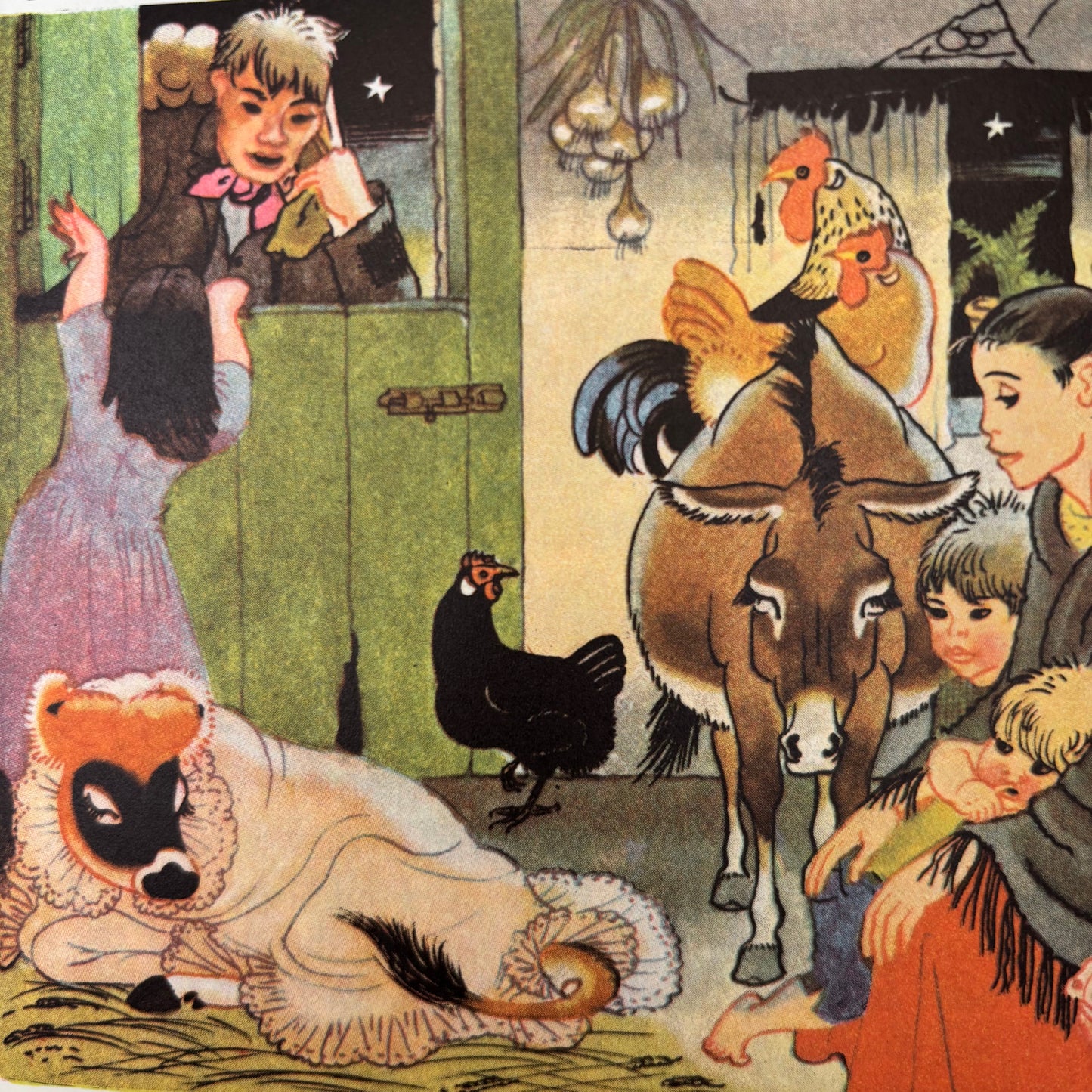 Kathleen Hale MANDA 1957 HB DJ John Murray COW STORY