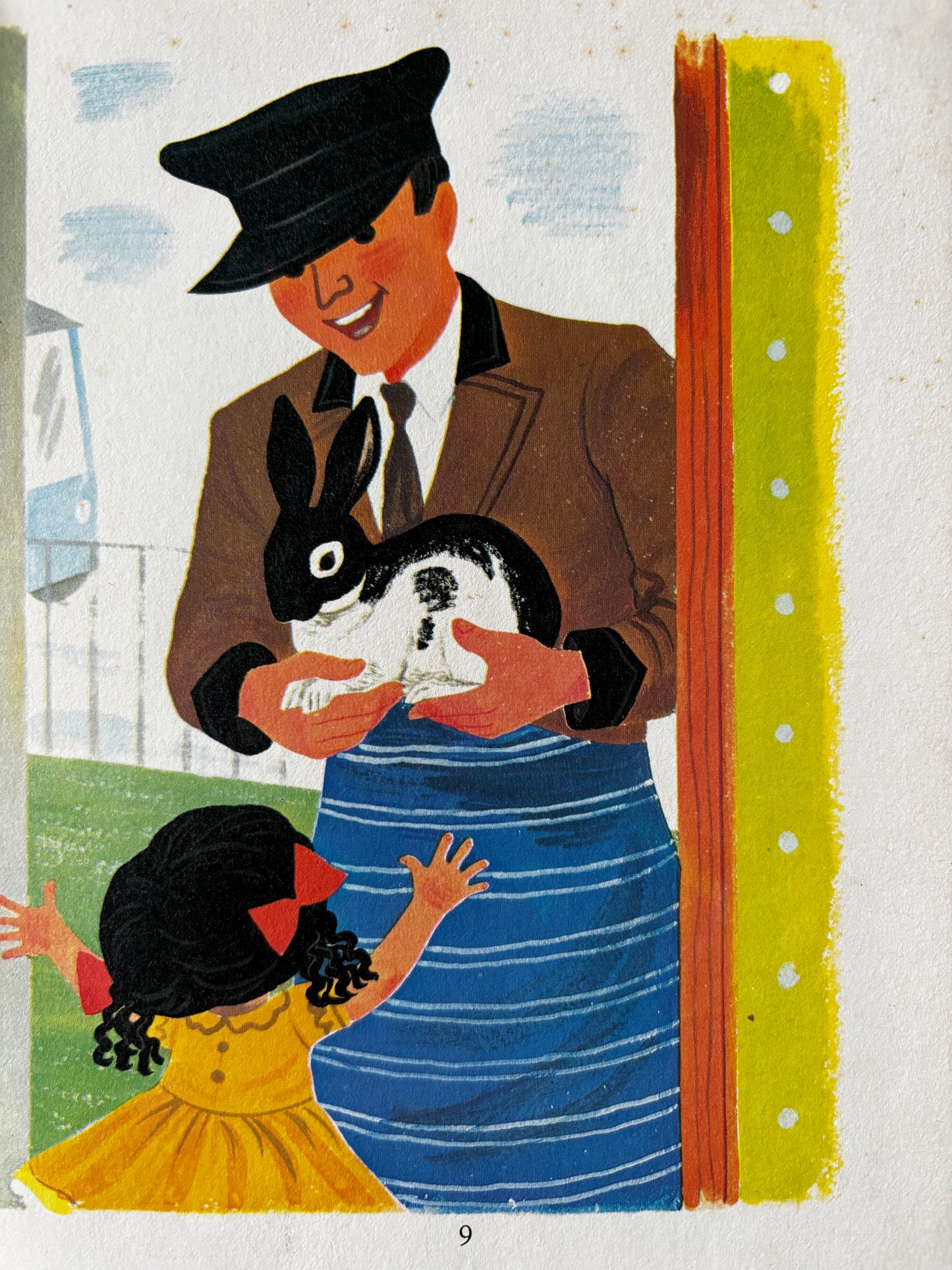 TOPSY AND TIM’S WEDNESDAY BOOK 1st Ed 1961 Blackie RABBIT STORY