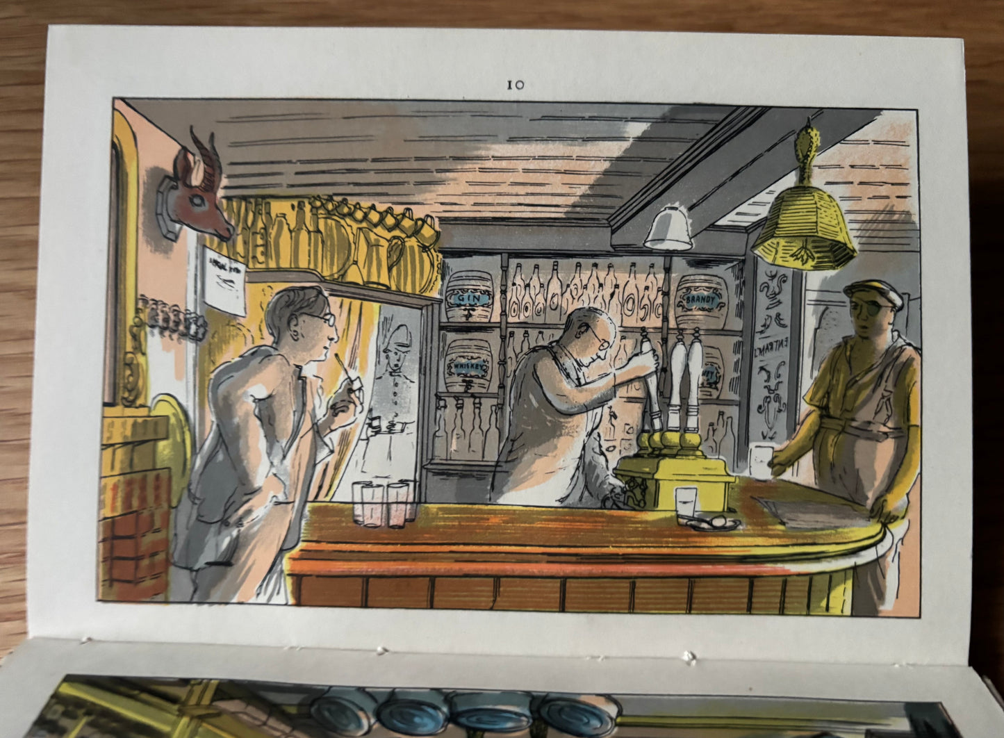 Edward Bawden LIFE IN AN ENGLISH VILLAGE King Penguin 1949 16 PLATES ART K51