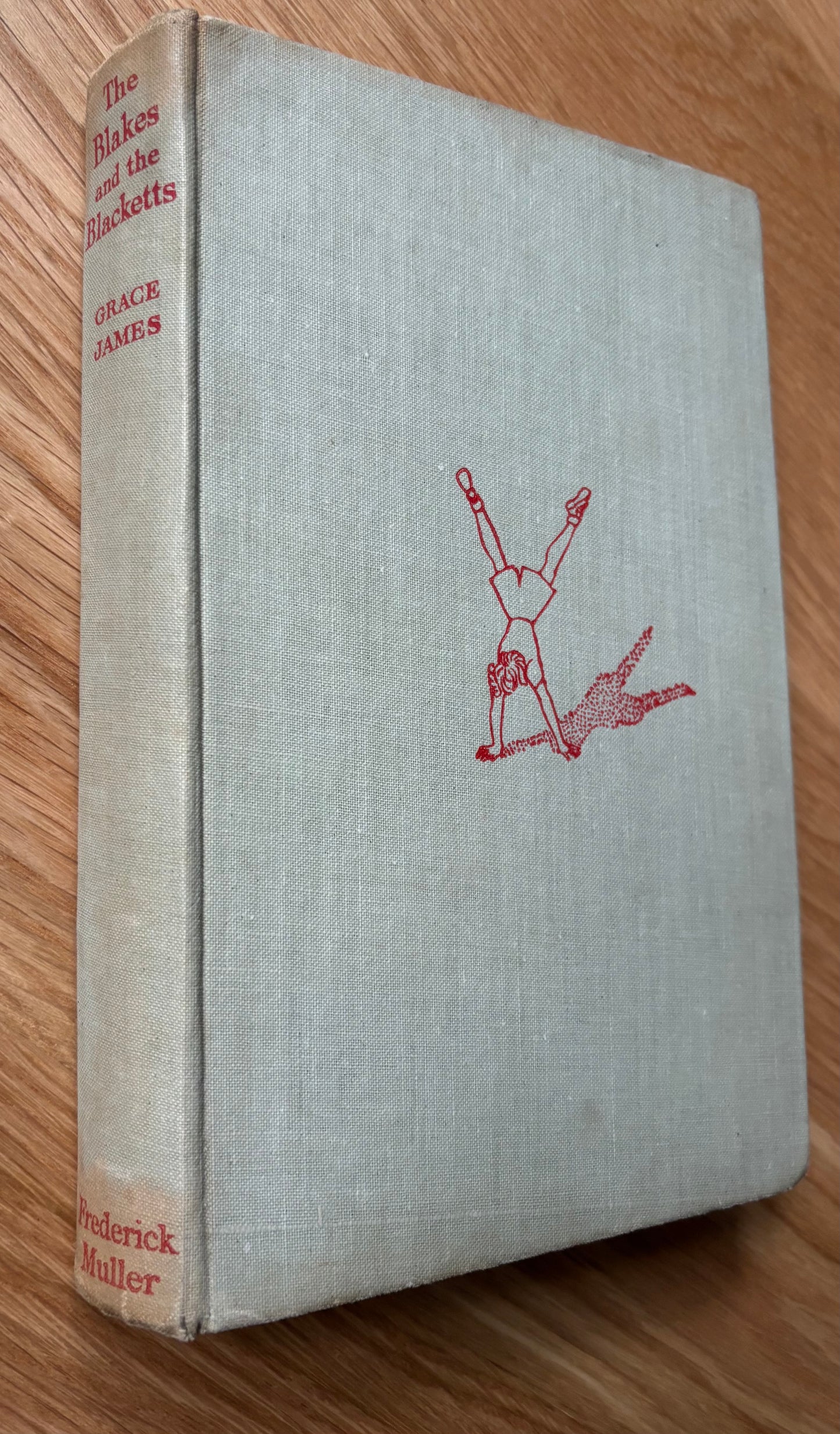 Mary Gardiner THE BLAKES AND THE BLACKETTS Grace James 1939 1st Ed DJ ILLUSTRATED