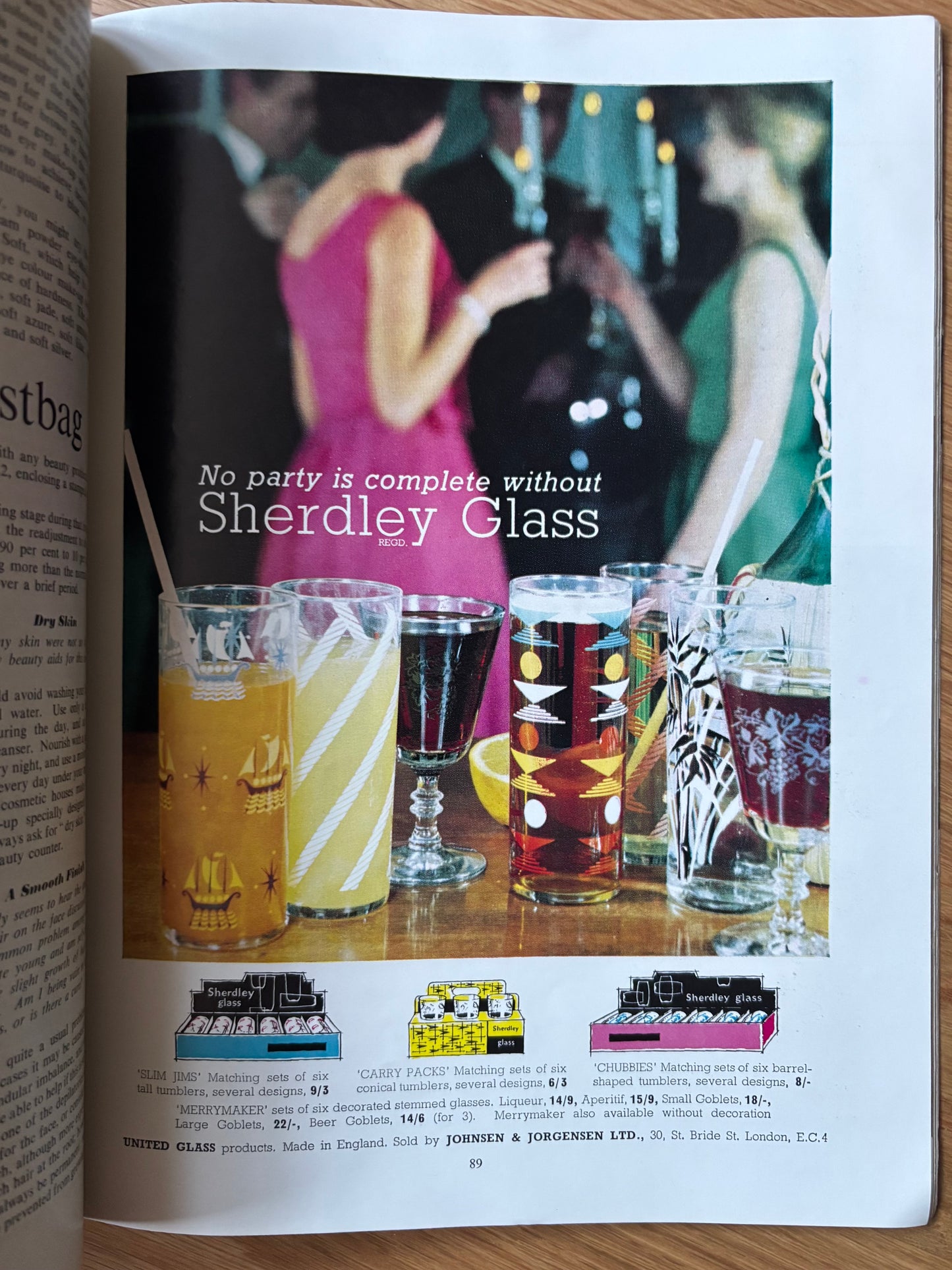 Stanley Roy Badmin HOMES AND GARDENS Magazine JULY 1962 Vintage Art S R