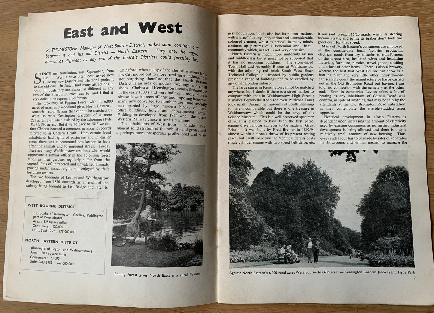 LONDON ELECTRCITY BOARD Magazine September 1960 - transpontinebooks