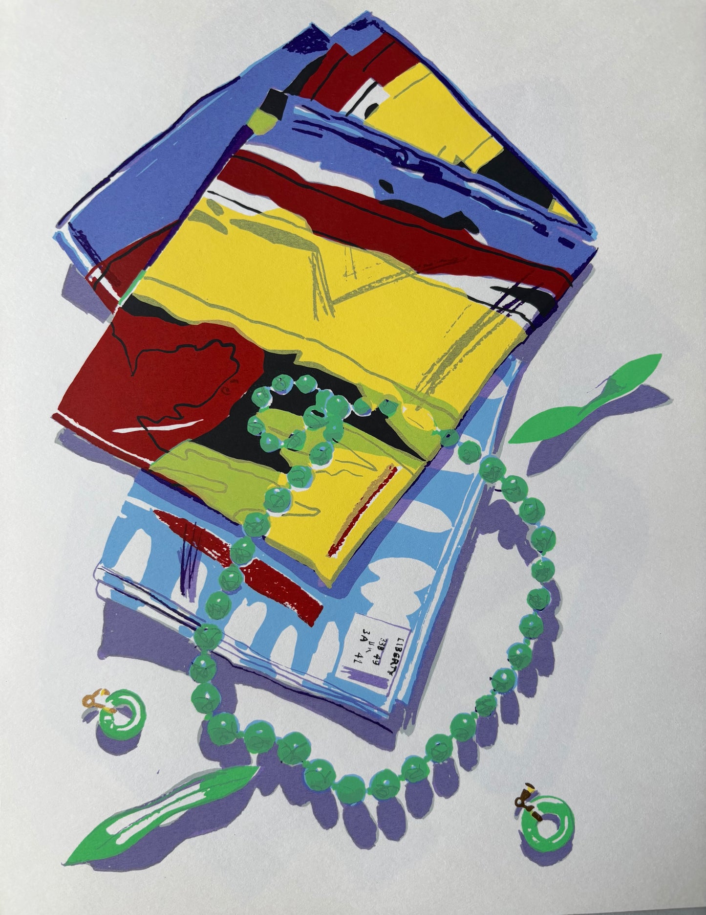 Glynn Boyd Harte 3 x LIBERTY PRINTS Merivale Editions 1983 Of London No 89/550 Folder