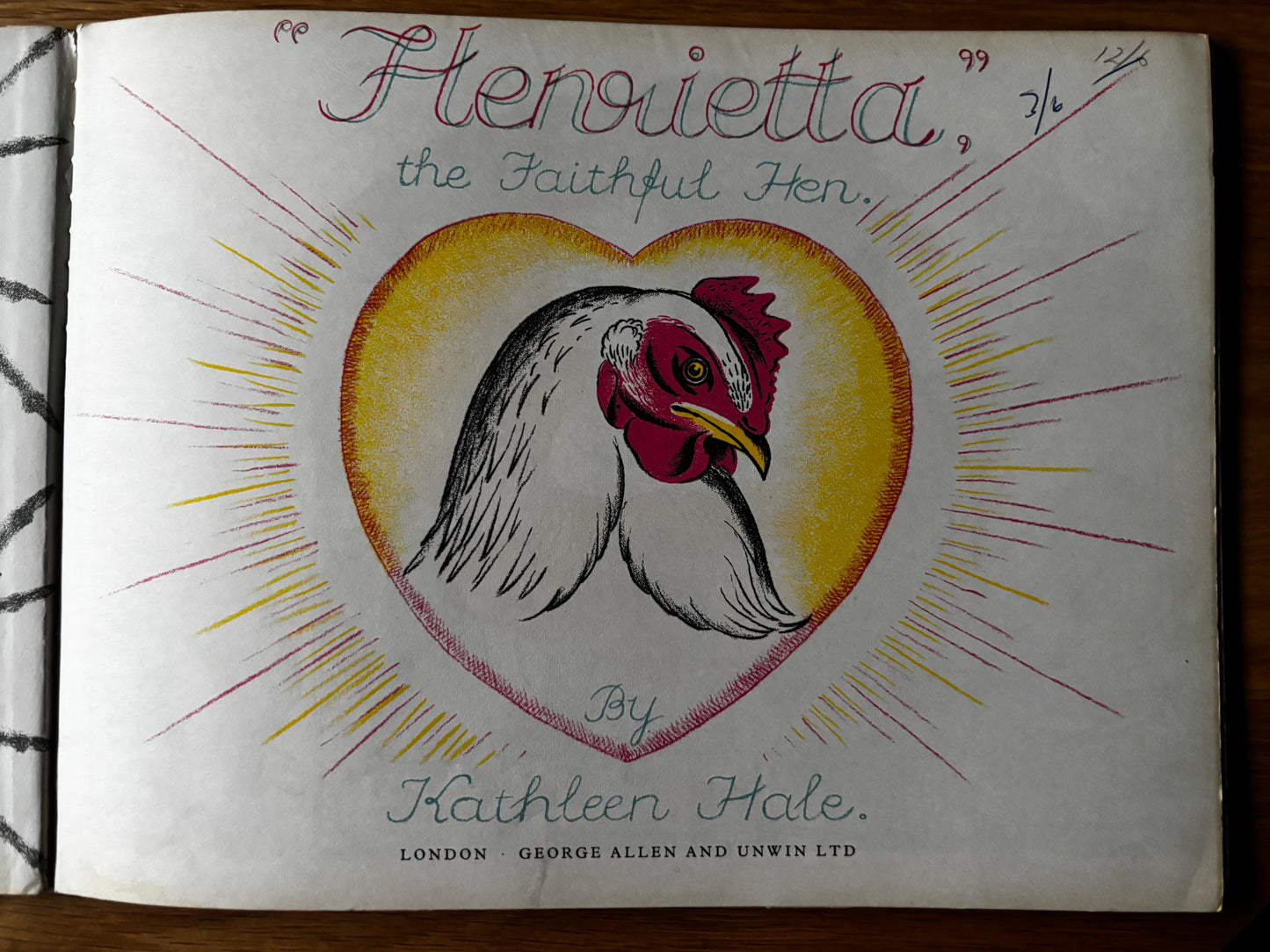 Kathleen Hale HENRIETTA THE FAITHFUL HEN 1946 HB Illustrated STORY