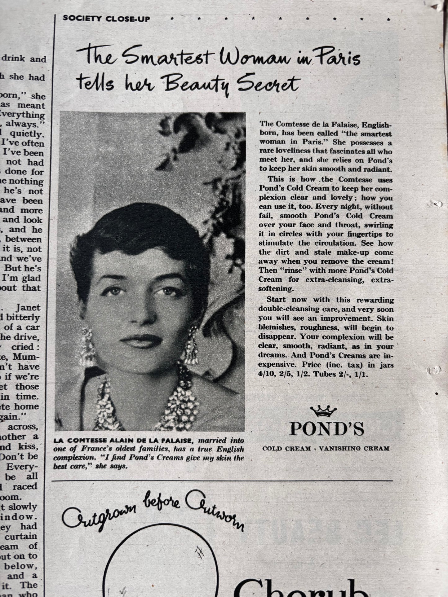 Mary Fedden WOMAN MAGAZINE June 23 1951 1950’s style VINTAGE ART