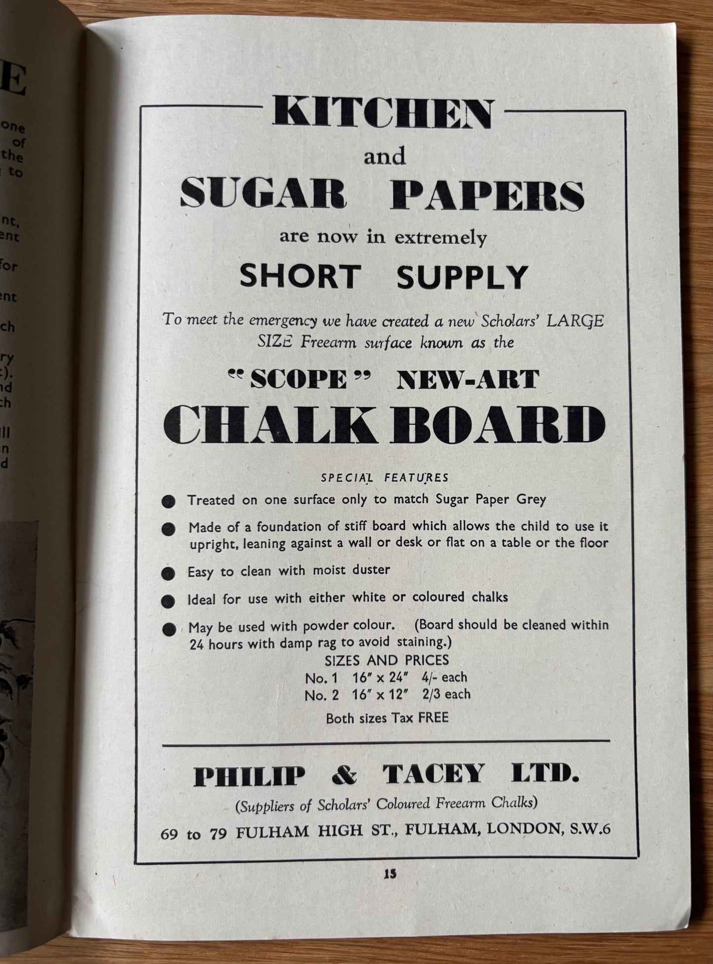 1951 ART AND CRAFT Decorating Boxes MAGAZINE CHILD EDUCATION