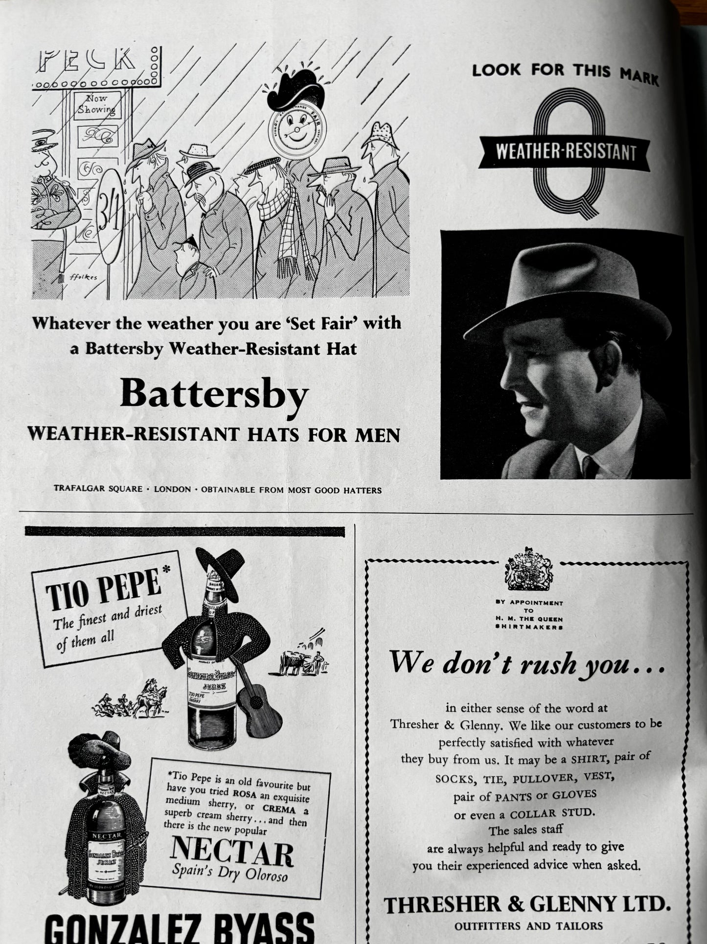 1950’s MAN ABOUT TOWN Magazine Winter 1957 Men’s Style Tailoring VINTAGE
