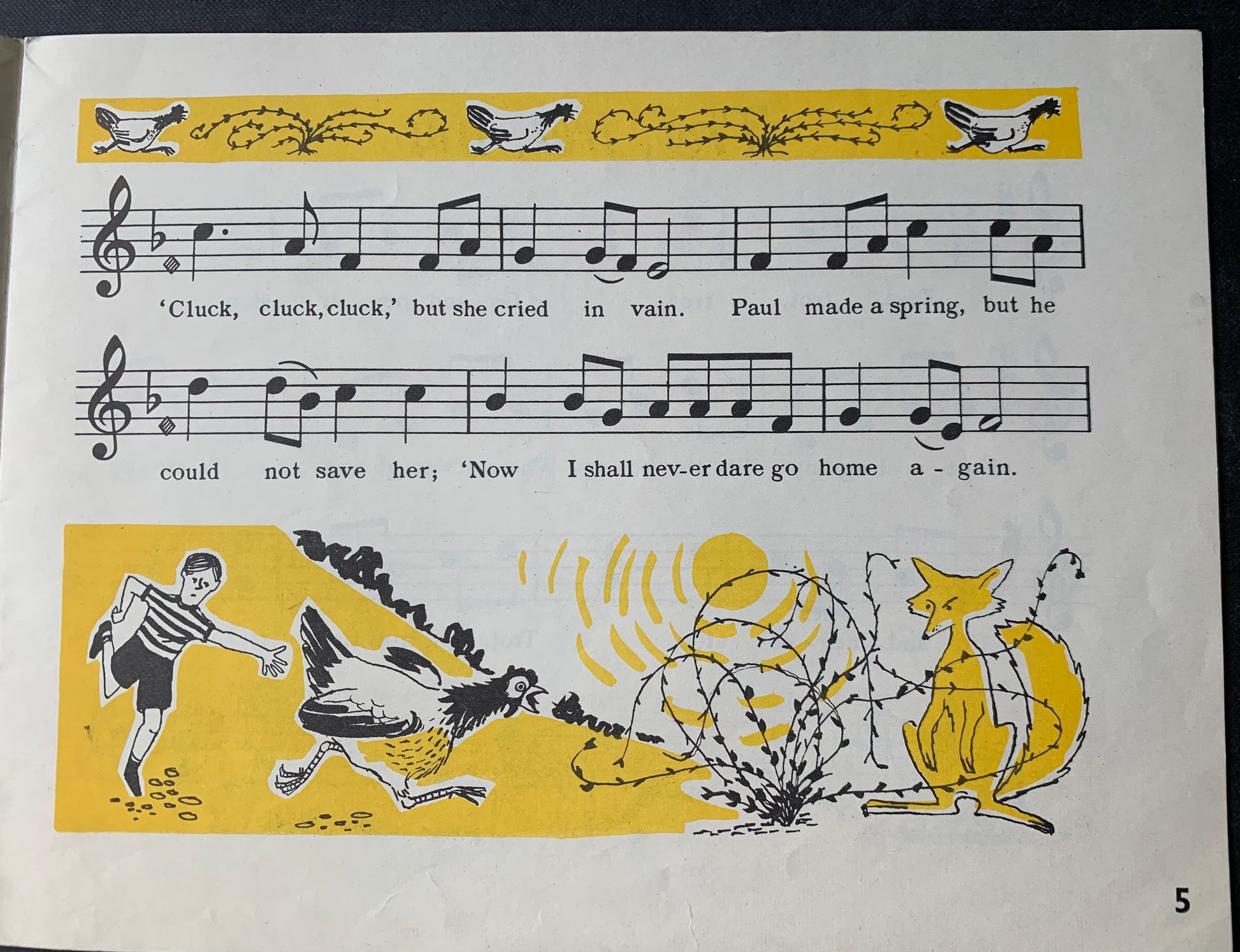 Peter Monkcom TIME AND TUNE Autumn 1958 Illus Art BBC Music Book SCHOOLS SONGBOOK - transpontinebooks