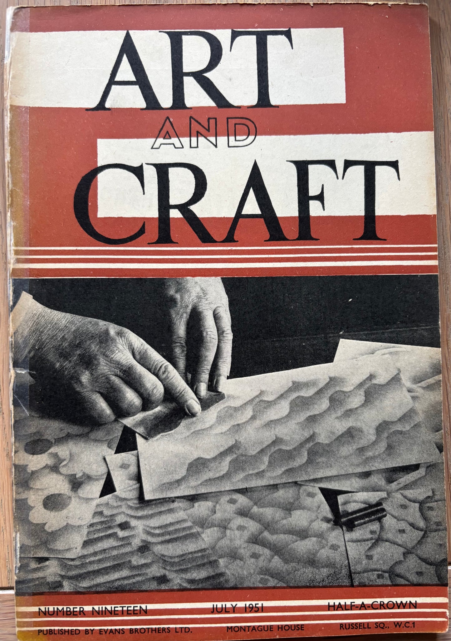 1951 ART AND CRAFT Festival of Britain Roundabout MAGAZINE CHILD EDUCATION July