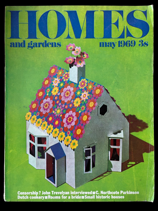 Peter Blake HOMES AND GARDENS Magazine May 1969 Elizabeth Taylor Adverts