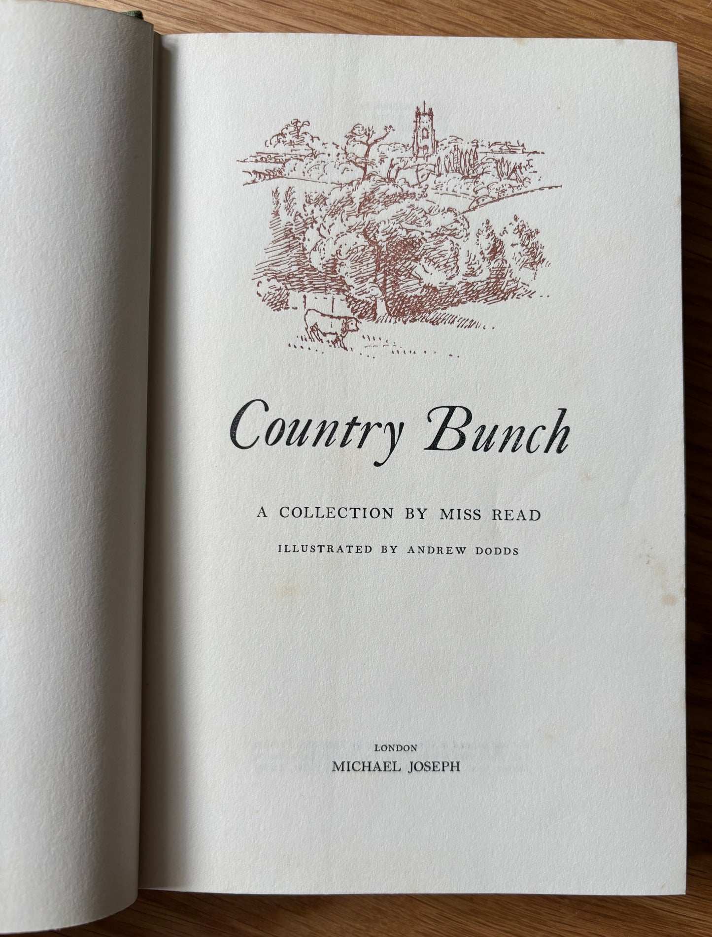 Miss Read COUNTRY BUNCH 1963 1st DJ Andrew Dodds SEASONS PEOPLE LIFE