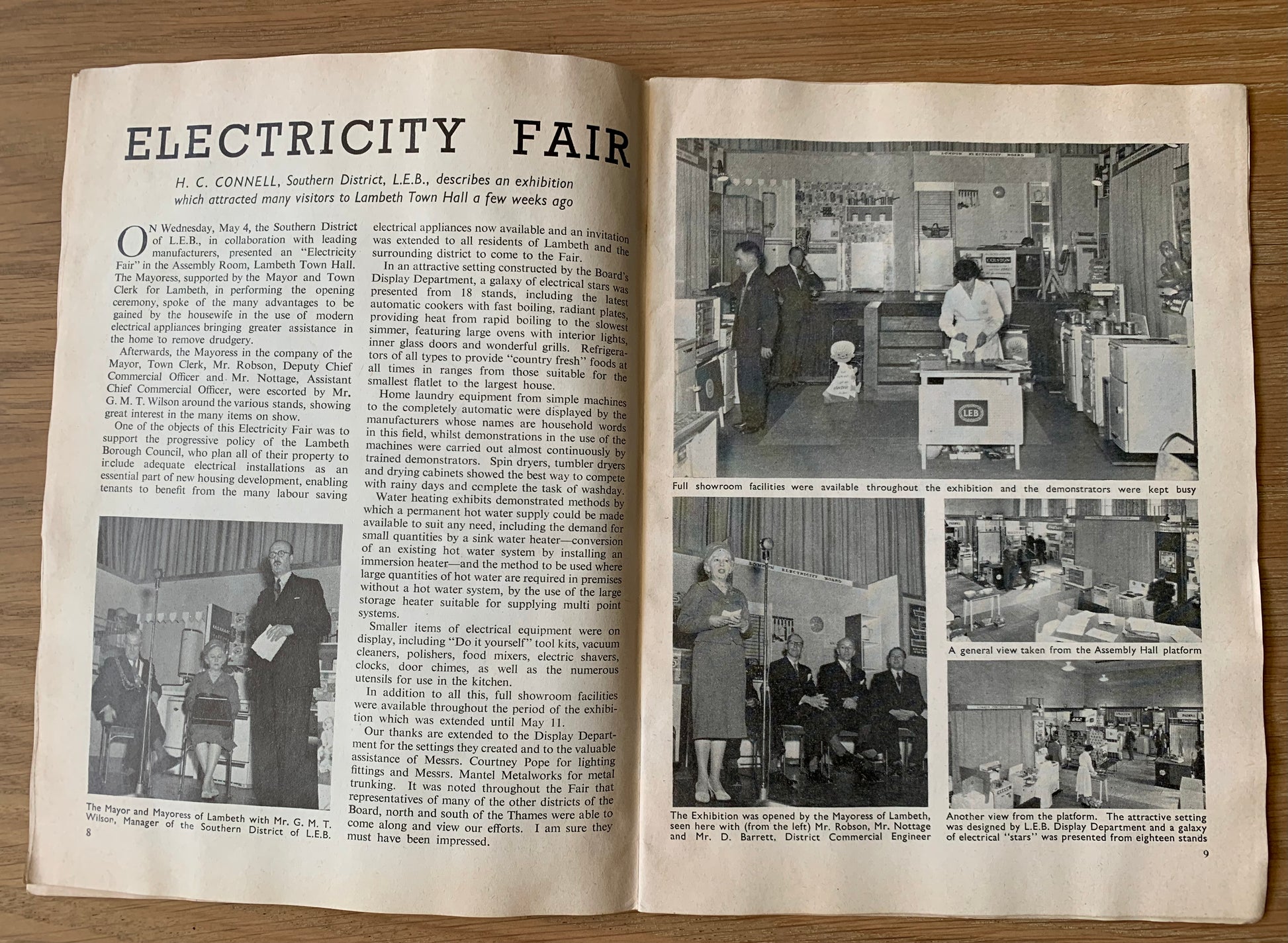 3 X LONDON ELECTRICITY BOARD Staff Magazines 1957-1960 July - August LEB - transpontinebooks