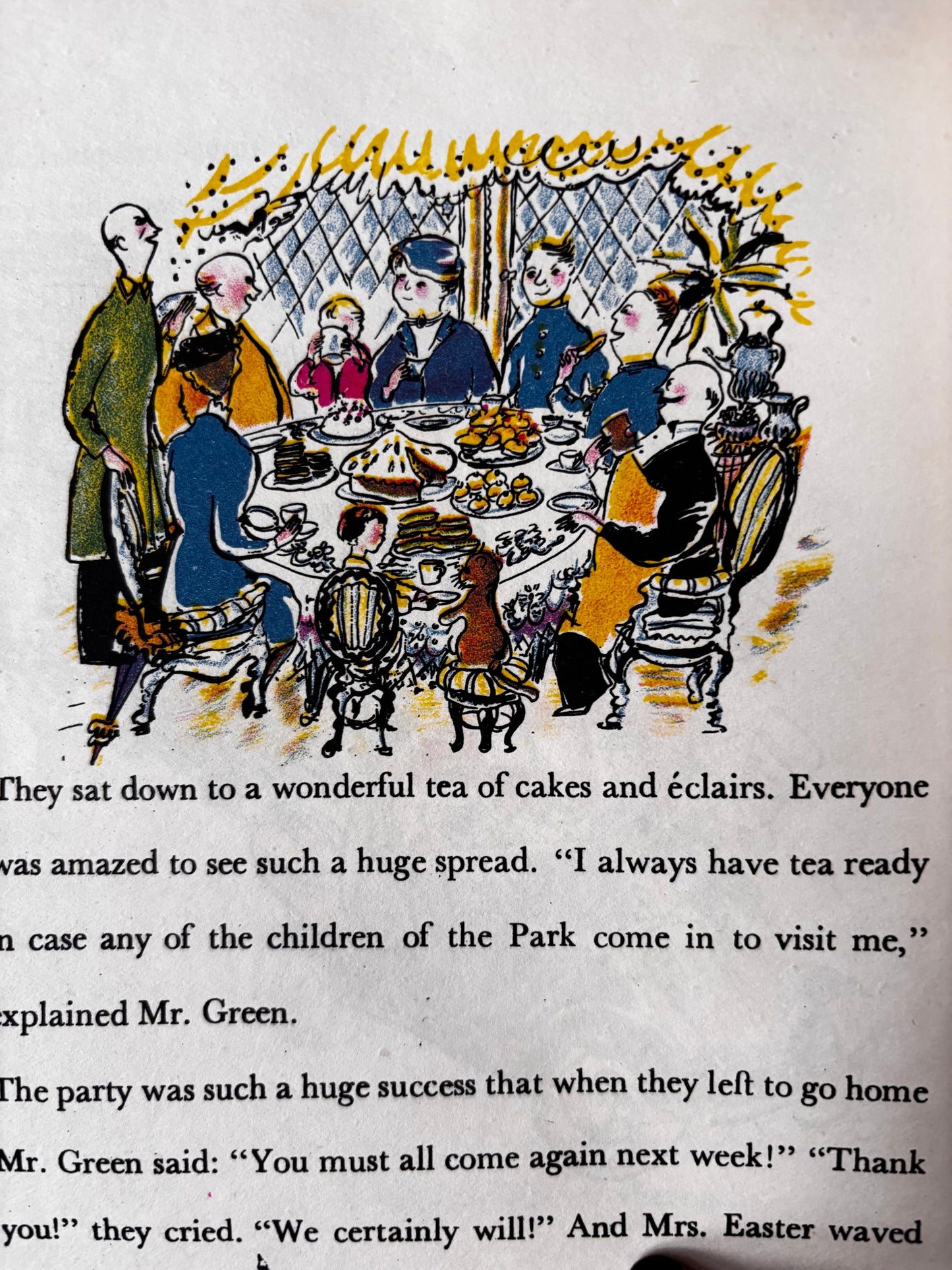 Violet Drummond MRS EASTER’S PARSOL 1st Ed HB 1954 ILLUSTRATED V H Story