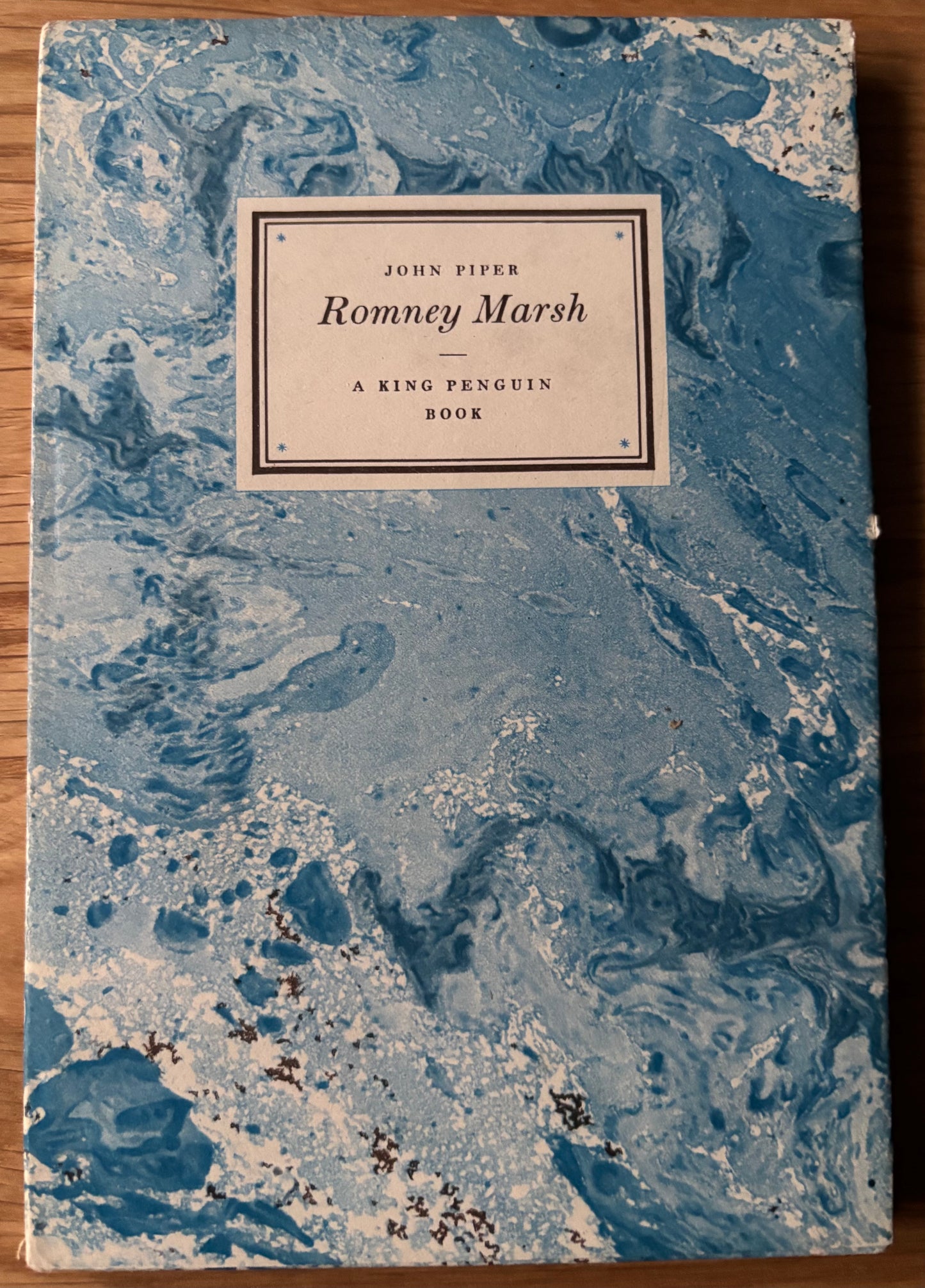 John Piper ROMNEY MARSH King Penguin Book DJ 1950 KENT COUNTRYSIDE ART