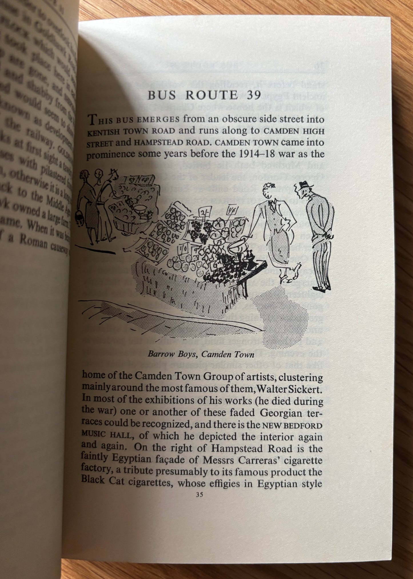 Dorrit Deck LONDON FROM THE BUS TOP 1st DJ 1951 Lucy Masterman BUSES ROUTES