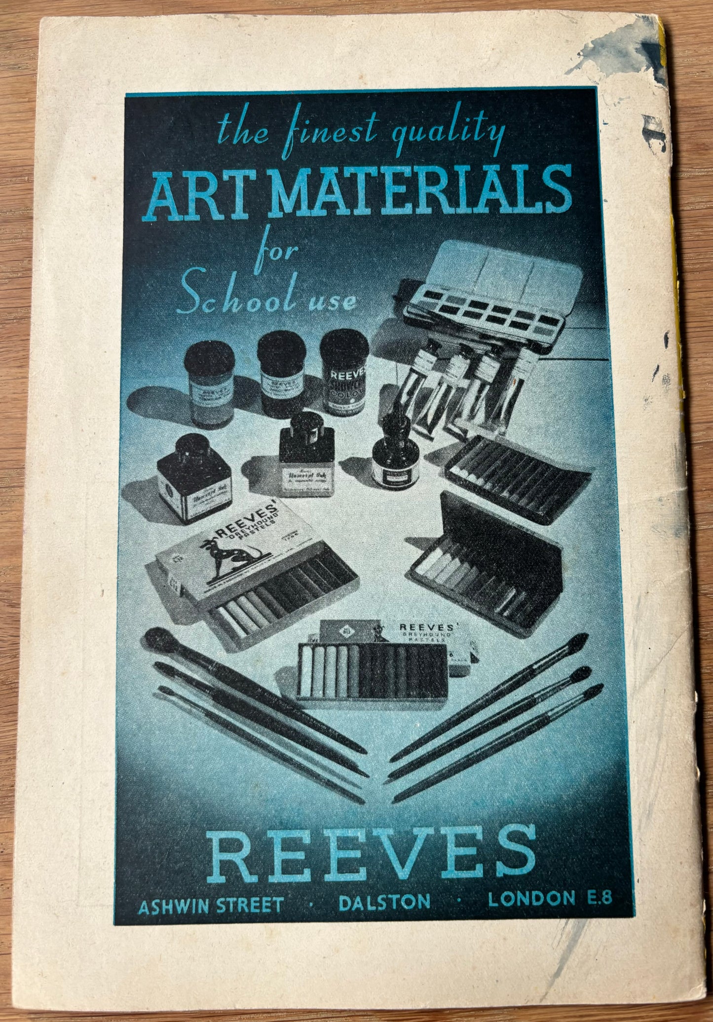 1950 ART AND CRAFT MAGAZINE Lettering CHILD EDUCATION Decorated Boxes - transpontinebooks