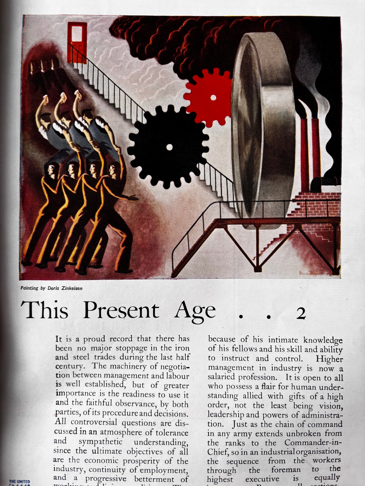 John Piper THE ARCHITECTURAL REVIEW May 1945 Anna Zinkeisen