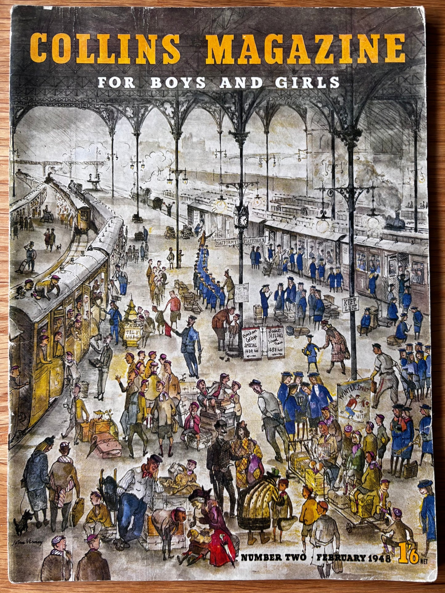 Susan Einzig COLLINS MAGAZINE February 1948 LINO CUTS Emmet Advert Ballet