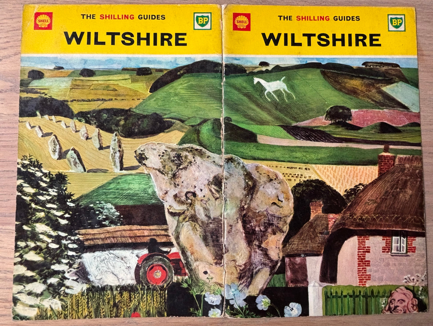 Keith Grant WILTSHIRE SHELL SHILLING GUIDE 1963 Illustrated Stonehenge