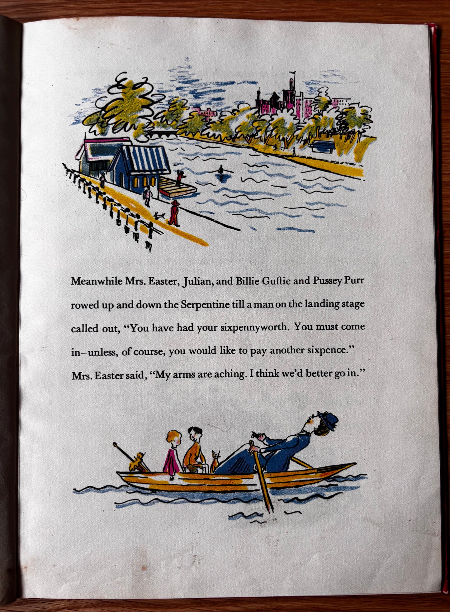 Violet Drummond MRS EASTER’S PARSOL 1st Ed HB 1954 ILLUSTRATED V H Story
