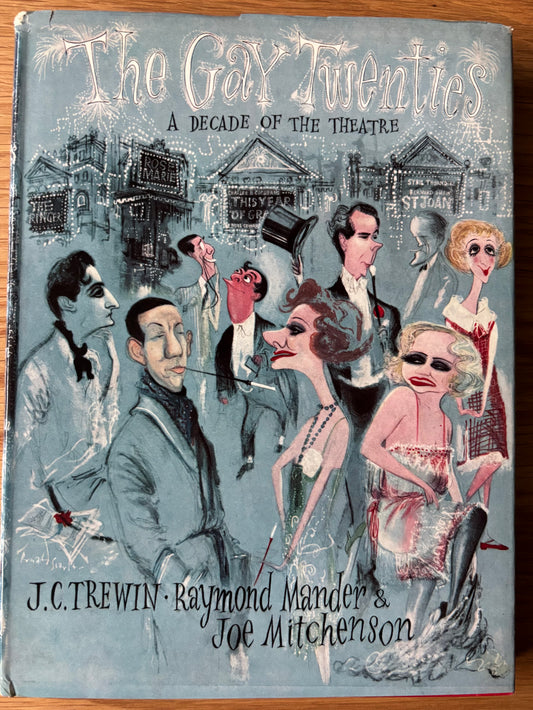Ronald Searle THE GAY TWENTIES Trewin DJ 1st THEATRE 20s ACTORS BALLET