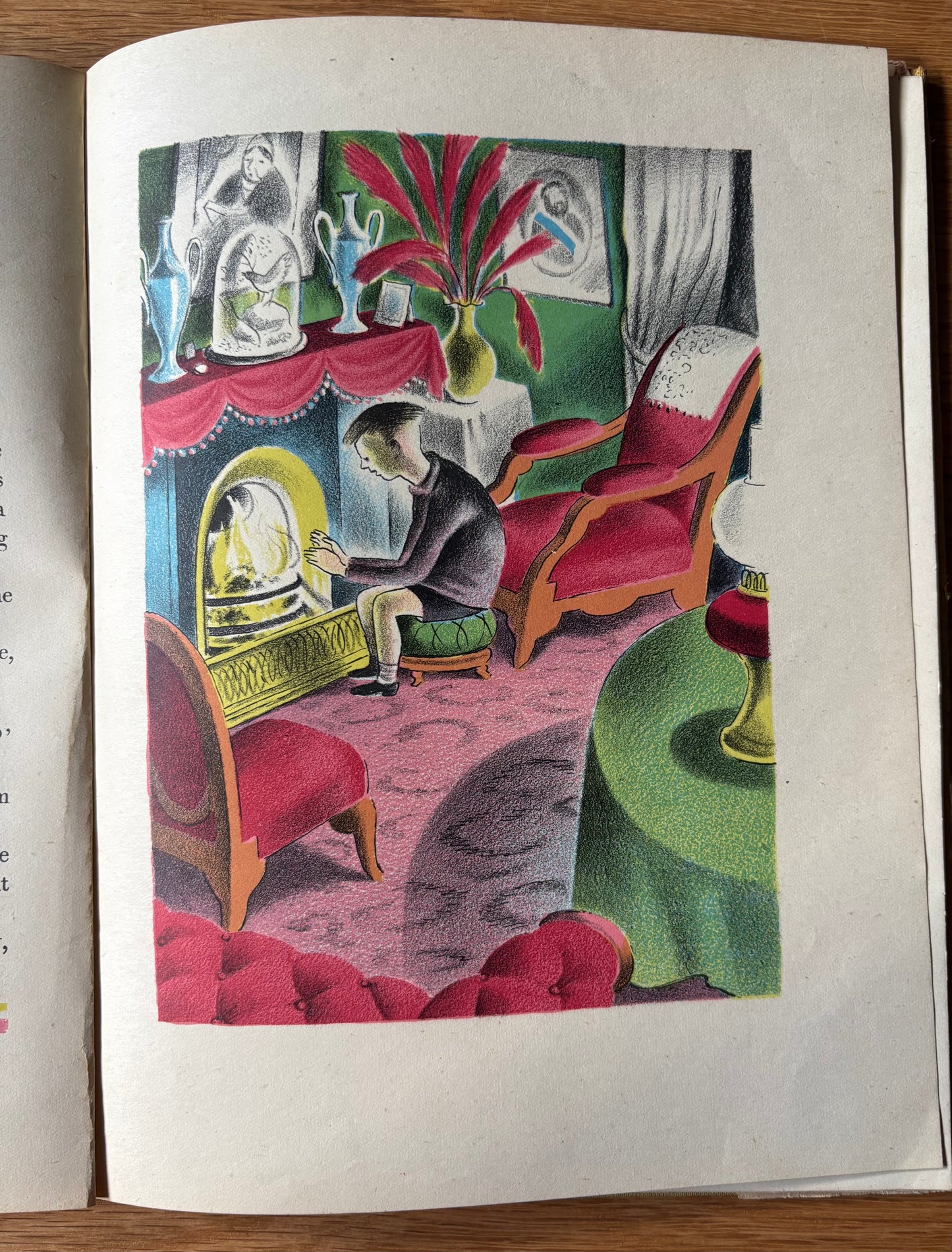 Clarke Hutton HARLEQUINADE 1943 1st Ed Chatto & Windus ILLUSTRATED Clowns Columbine