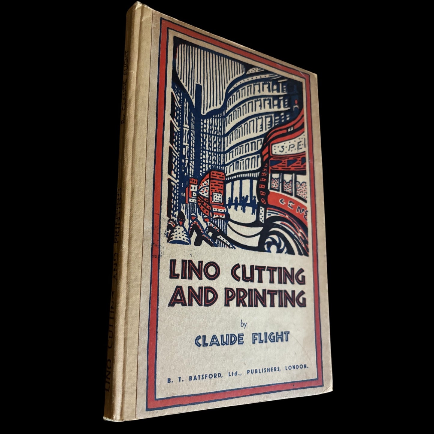 Claude Flight LINO CUTTING AND PRINTING Batsford 1934 CUTS Eileen Mayo Scarce Ed