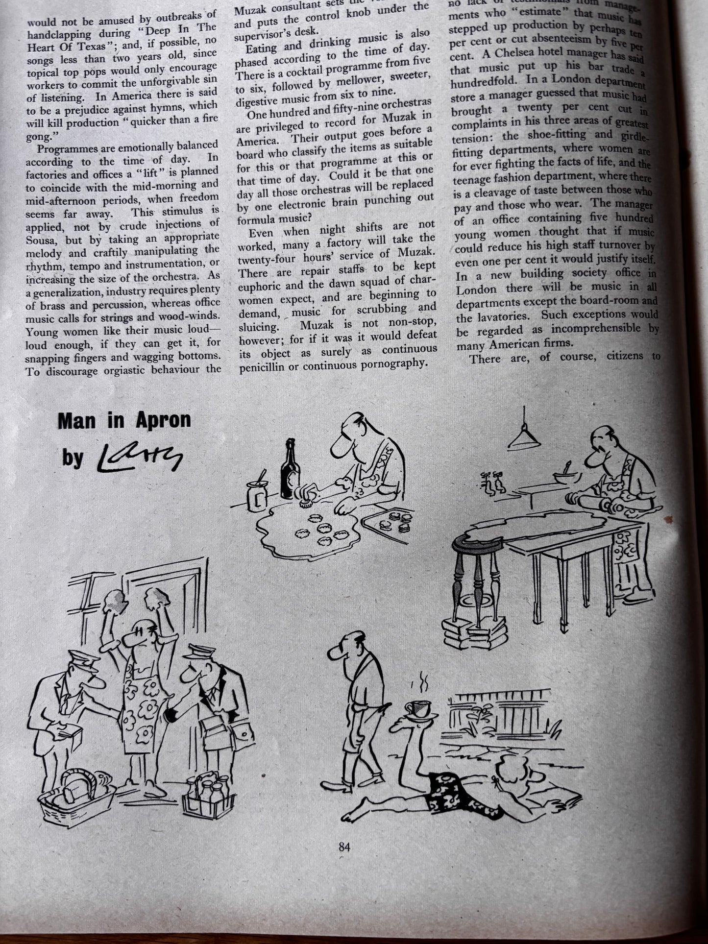 Quentin Blake PUNCH MAGAZINE July 20 1960 Ronald Searle Beach Shells