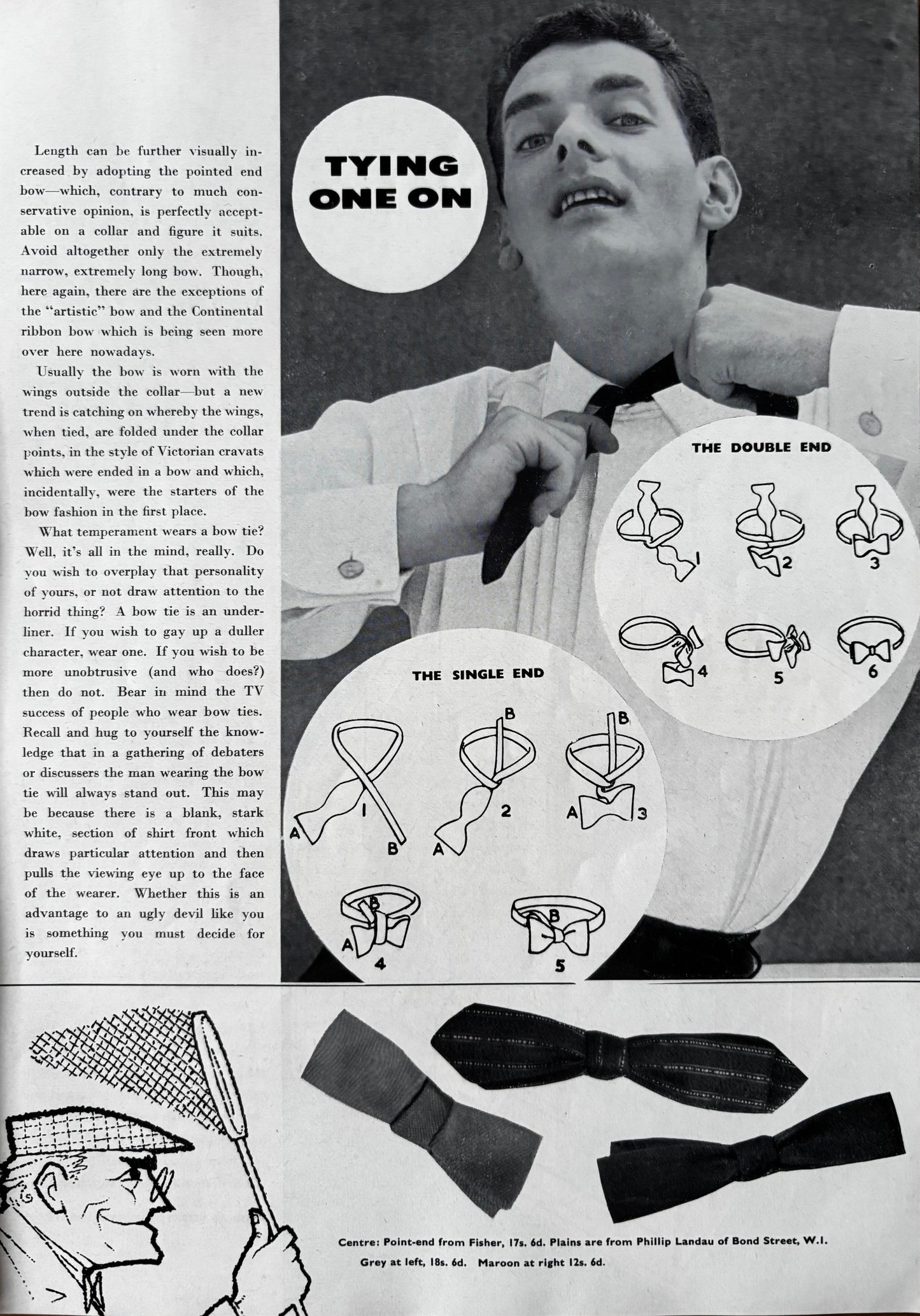 1950’s MAN ABOUT TOWN Magazine Winter 1958 Men’s Style Tailoring VINTAGE