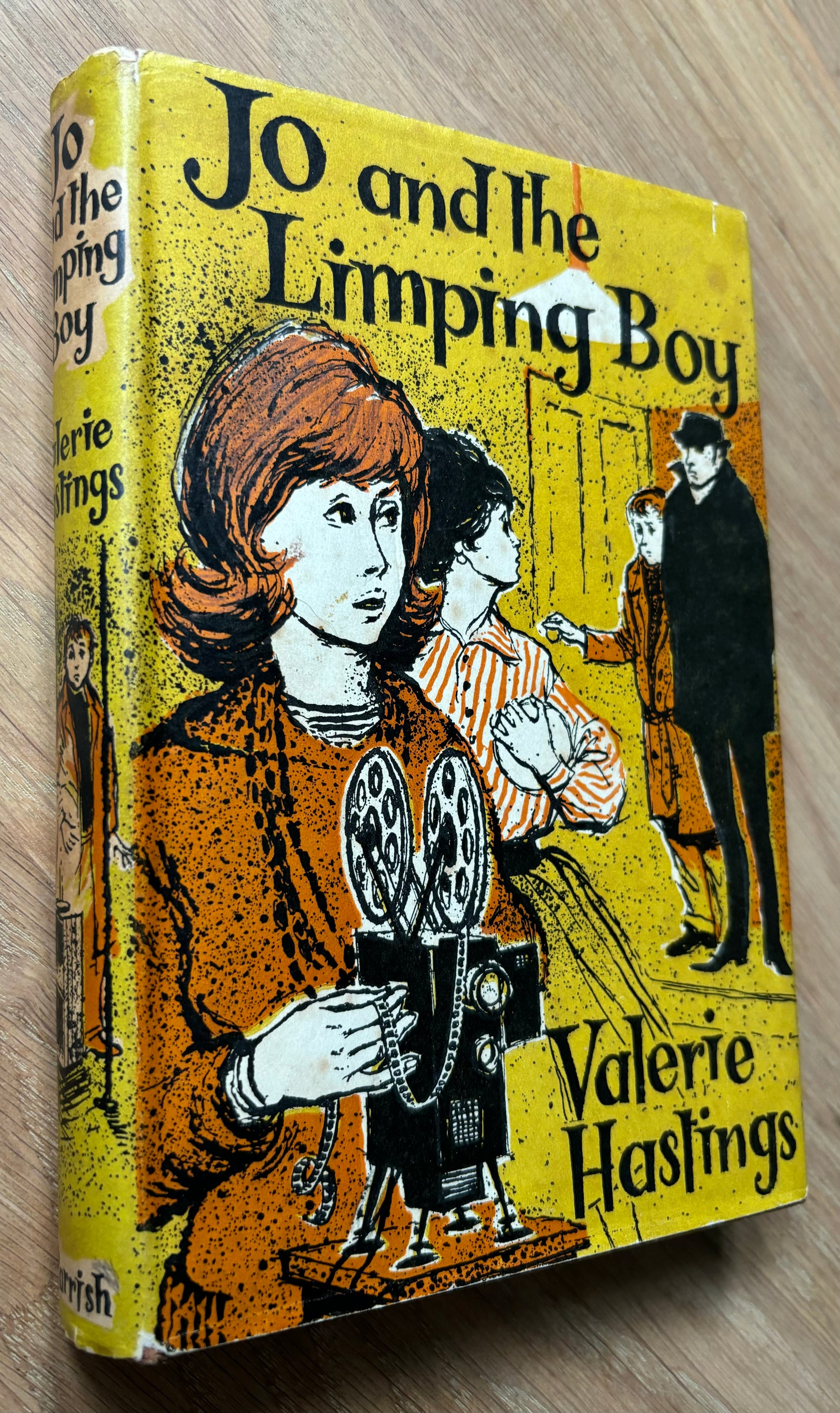 Anthony Maryland JO AND THE LIMPING BOY 1961 Valerie Hastings HB 1st DJ - transpontinebooks