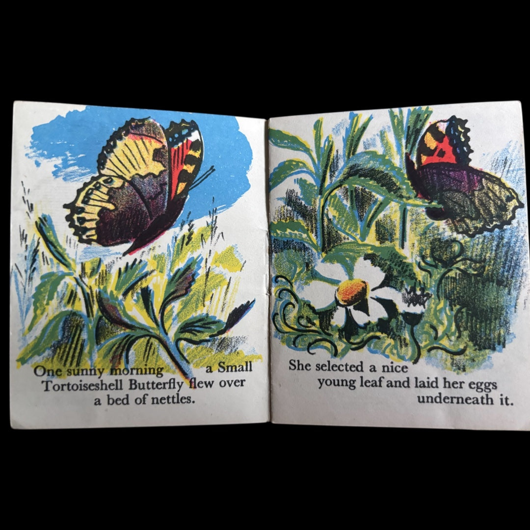Midget Book THE BUTTERFLY Chatto & Windus 1930's TREKKIE RITCHIE Miniature