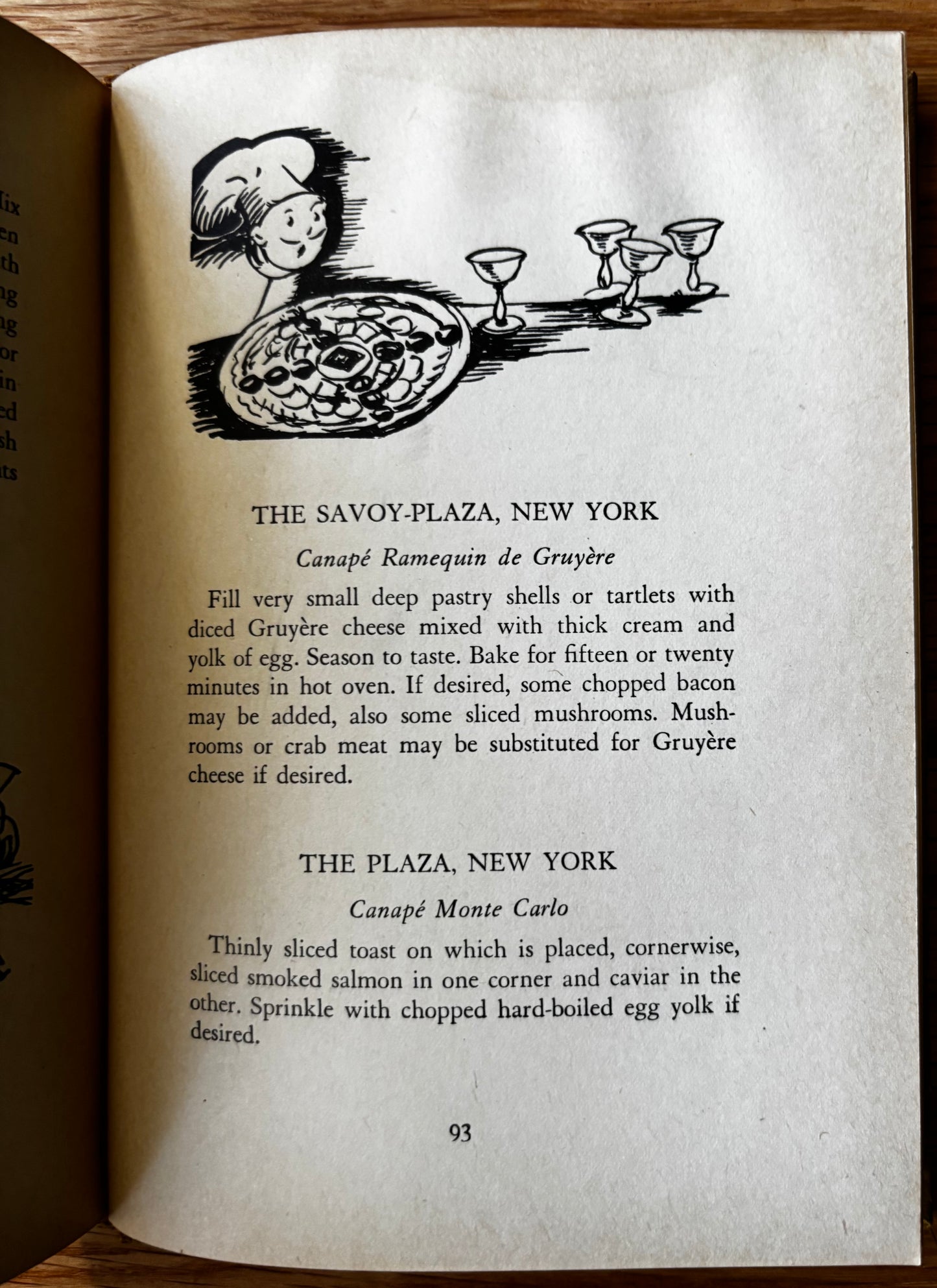 1930’s THE CANAPÉ BOOK Rachel Bell Maiden RECIPES ILLUSTRATED Cocktail Cookery