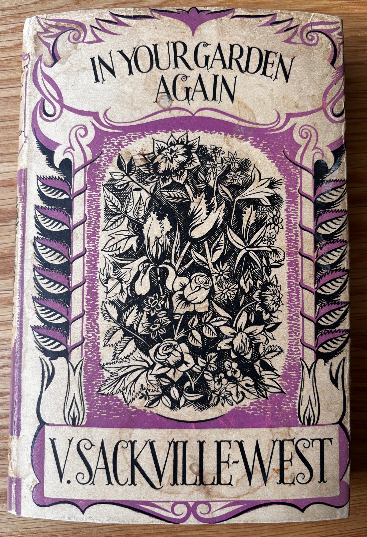 Vita Sackville West 1st Ed IN YOUR GARDEN AGAIN 1953 DJ Michael Joseph