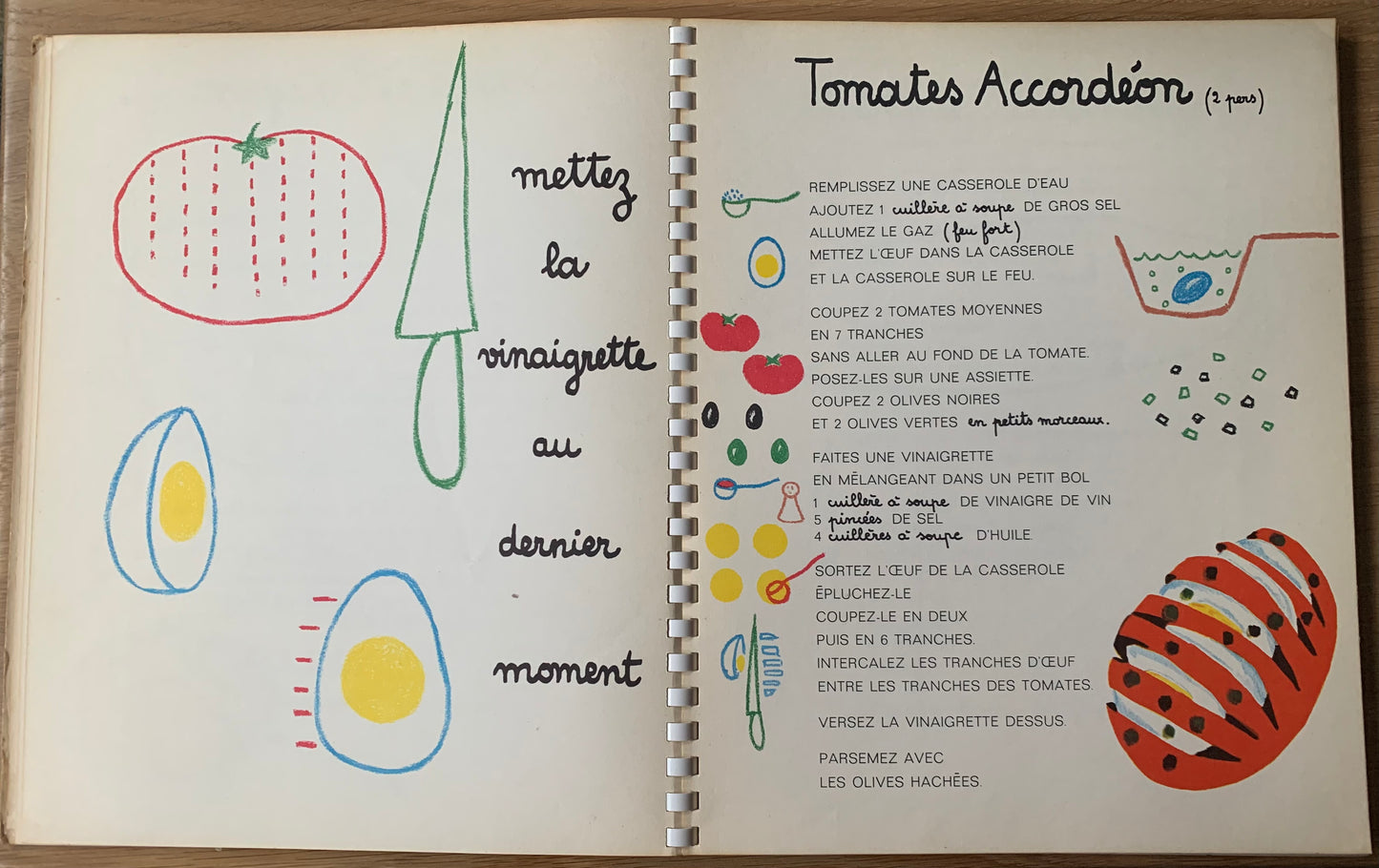 Michel Oliver LA CUISINE EST UN JEU D’ENFANTS Cookbook 1963 1st Ed PLON Jean Cocteau - transpontinebooks