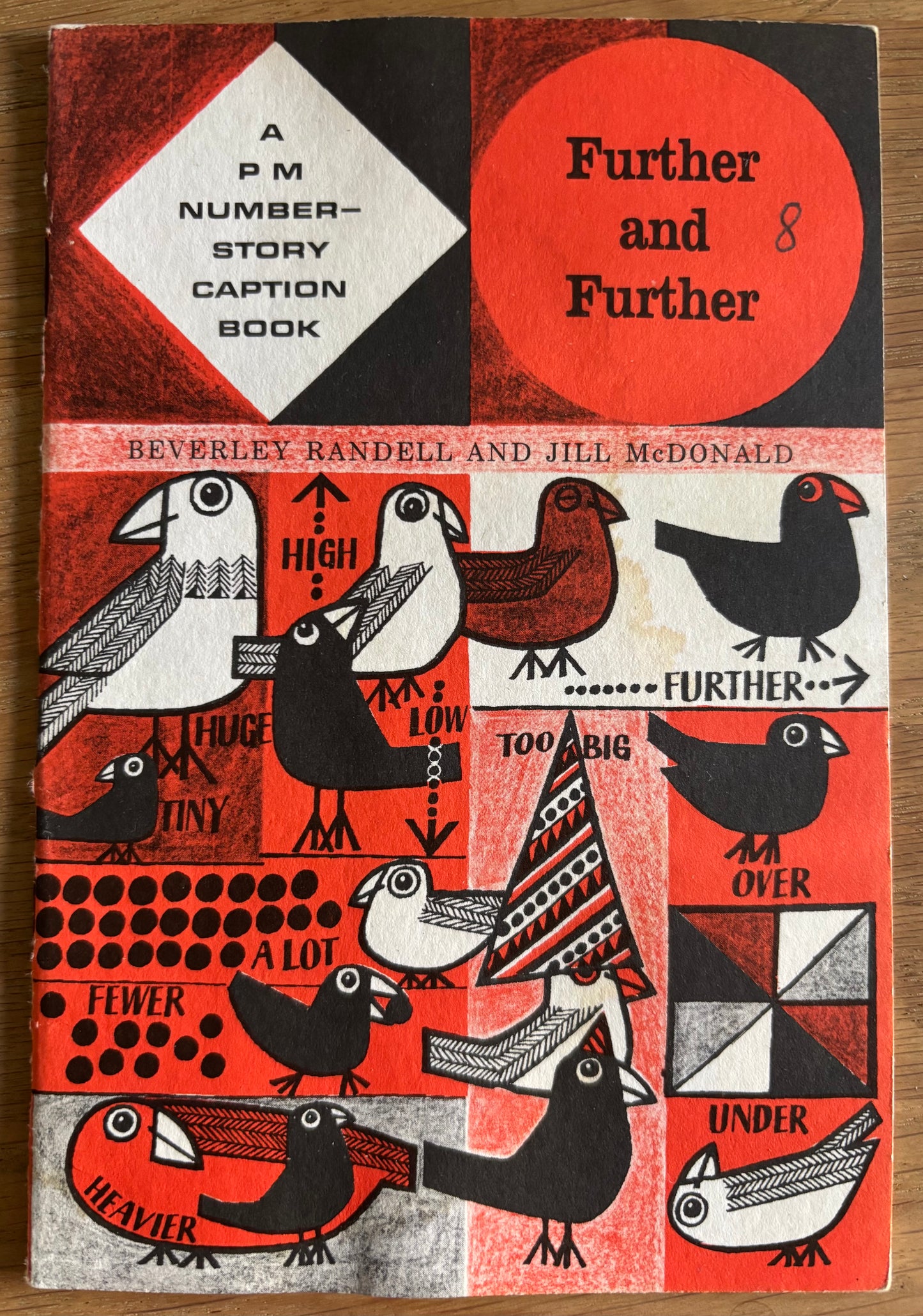 Jill McDonald FURTHER AND FURTHER 1968 METHUEN Beverley Randell Story Caption Book