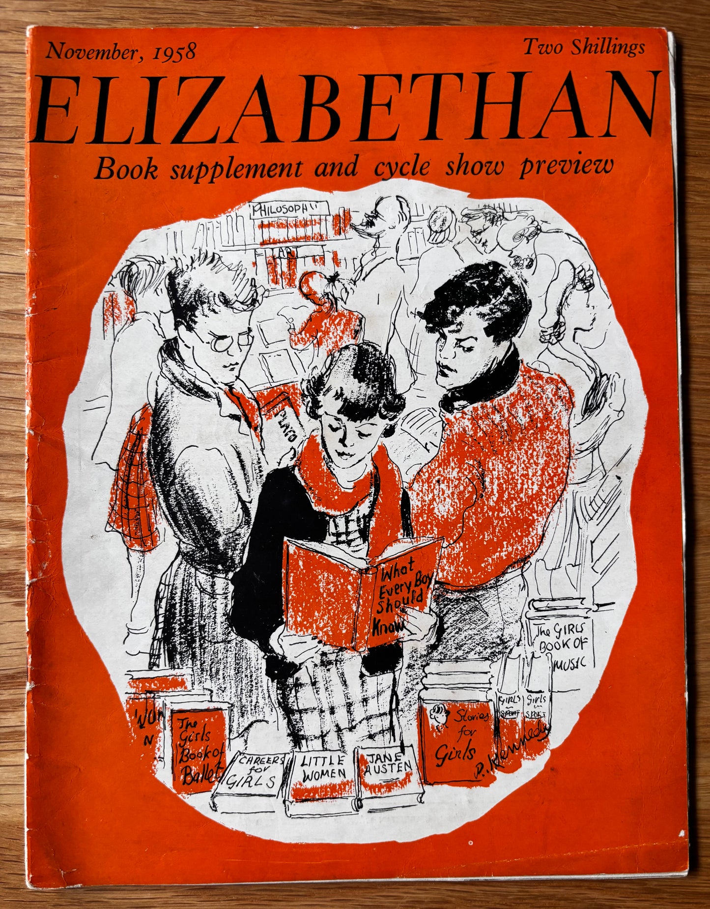 Kennedy Richard ELIZABETHAN MAGAZINE 1958 Pete Dunbar Noel Streafeild