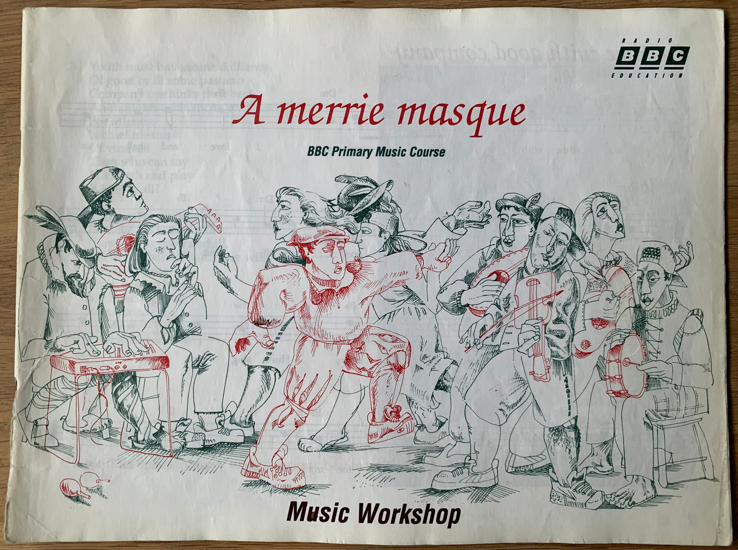 Peter Brown A MERRIE MASK MUSIC WORKSHOP 1993 BBC SCHOOLS Primary Music Course - transpontinebooks