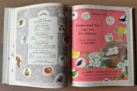 Trekkie Ritchie Parsons LIVING THINGS Chatto & Windus NATURE BOOK ILLUS - transpontinebooks