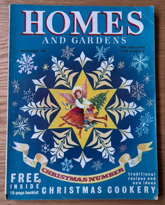 Val Biro HOMES AND GARDENS CHRISTMAS Magazine December 1962 ILLUSTRATED