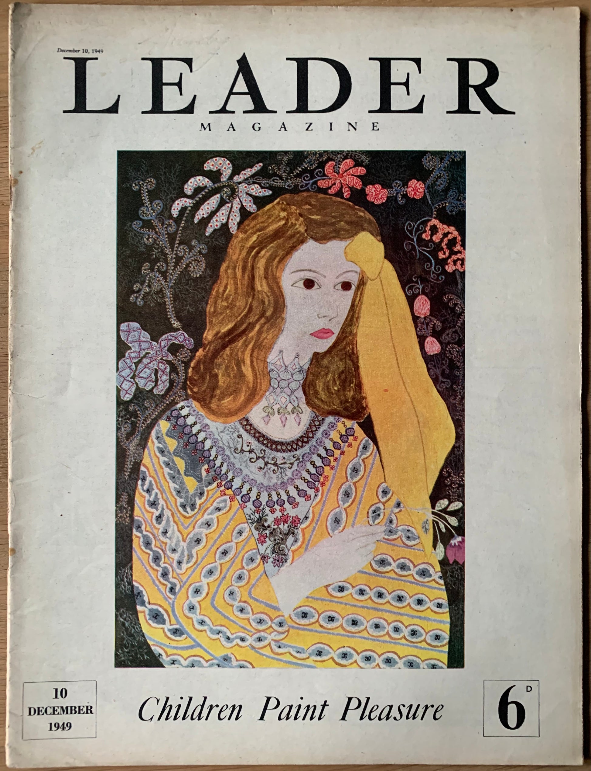 Constance House LEADER Magazine December 10 1949 FREUD - transpontinebooks